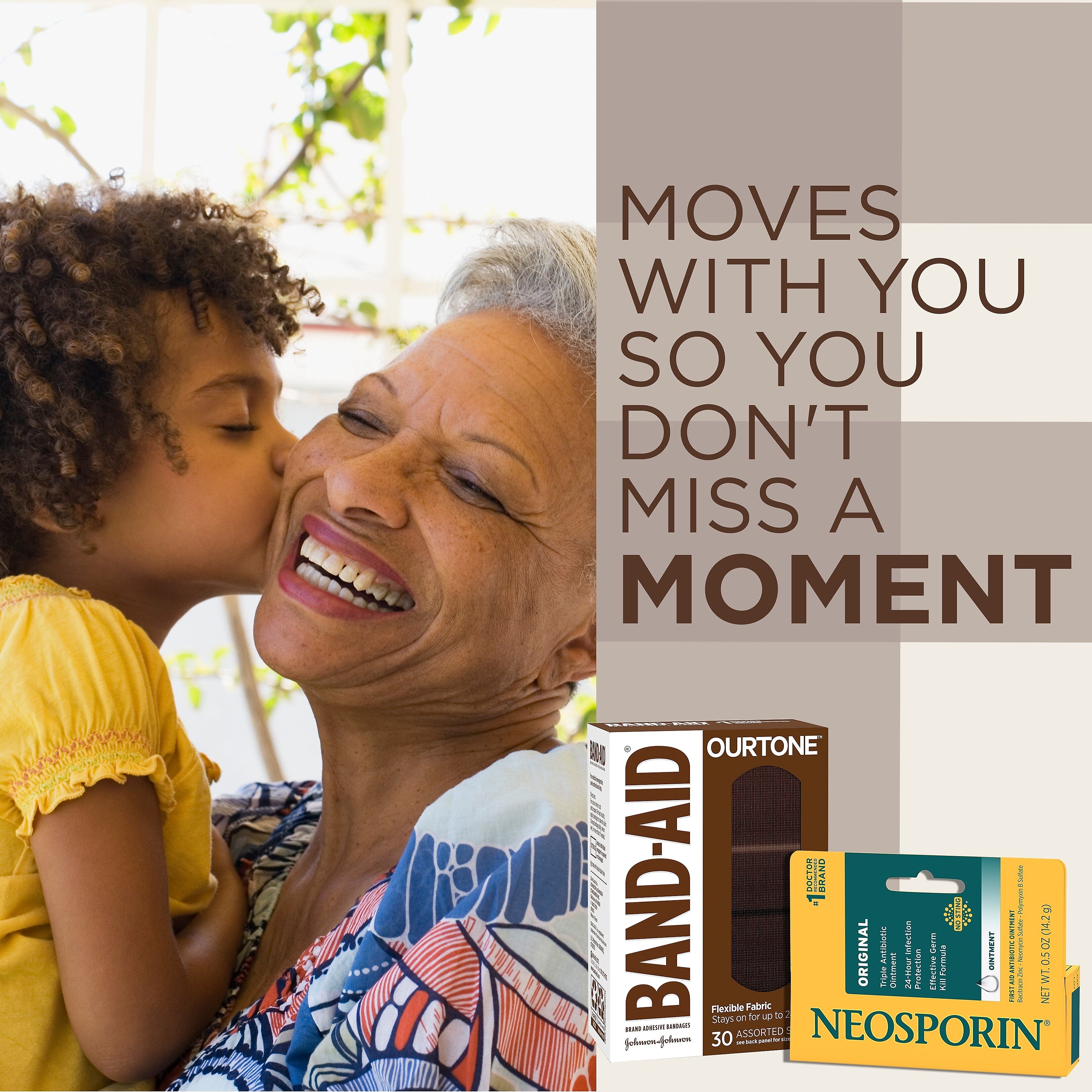 Band-Aid Brand OurTone Adhesive Bandages, BR65, 30/Count