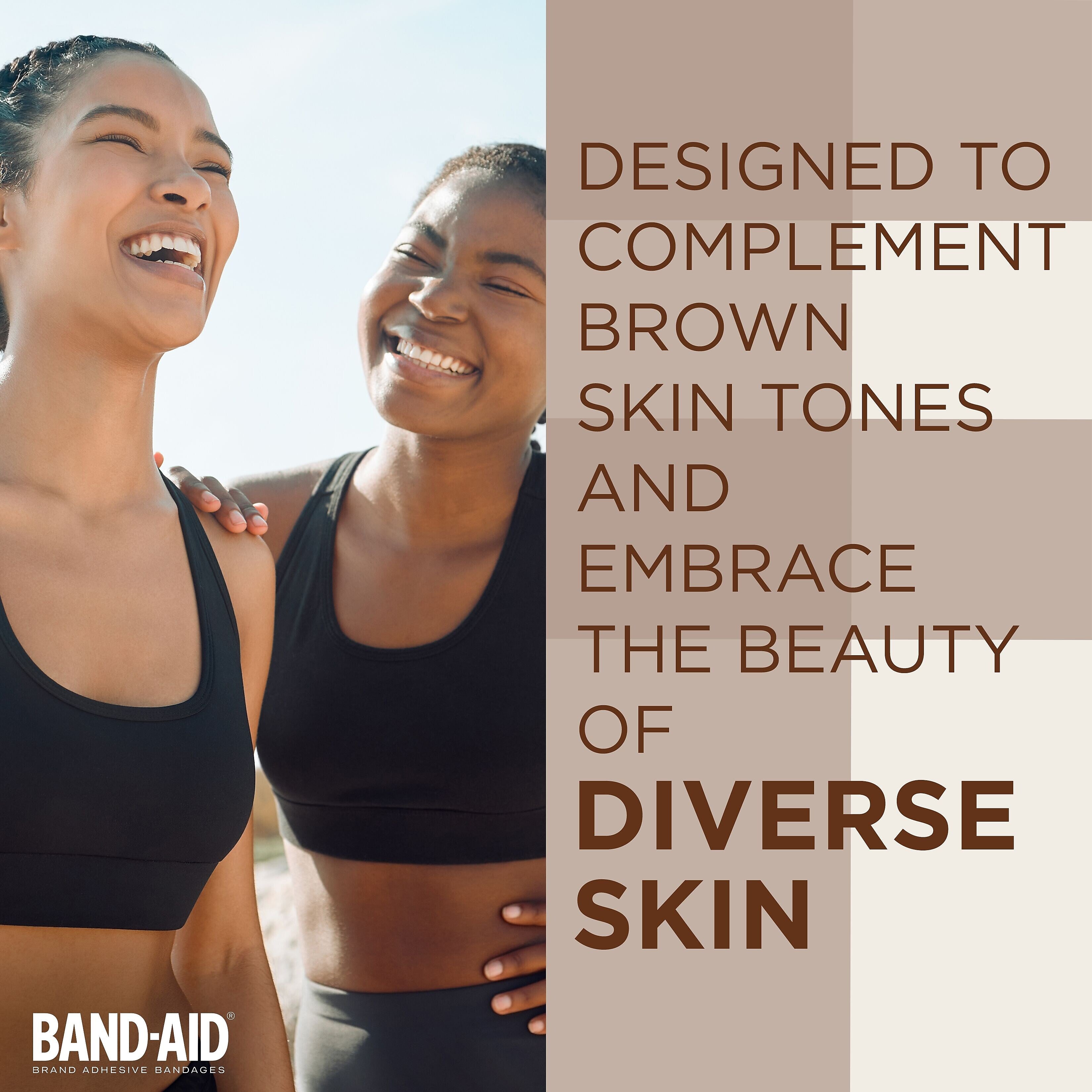 Band-Aid Brand OurTone Adhesive Bandages, BR65, 30/Count