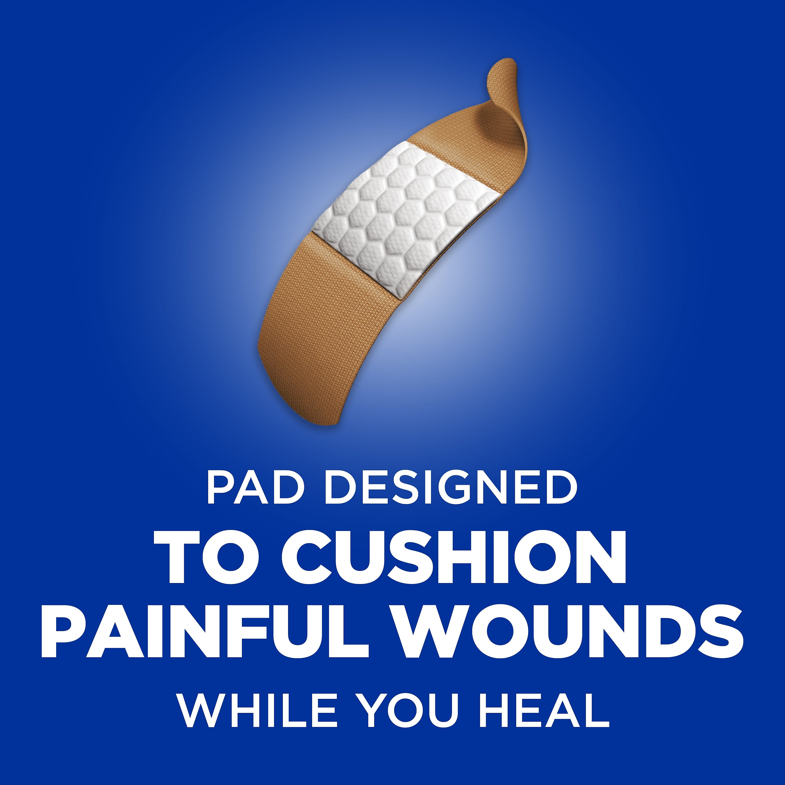 Band-Aid Flexible Fabric Extra Large Adhesive Bandages, 1.75