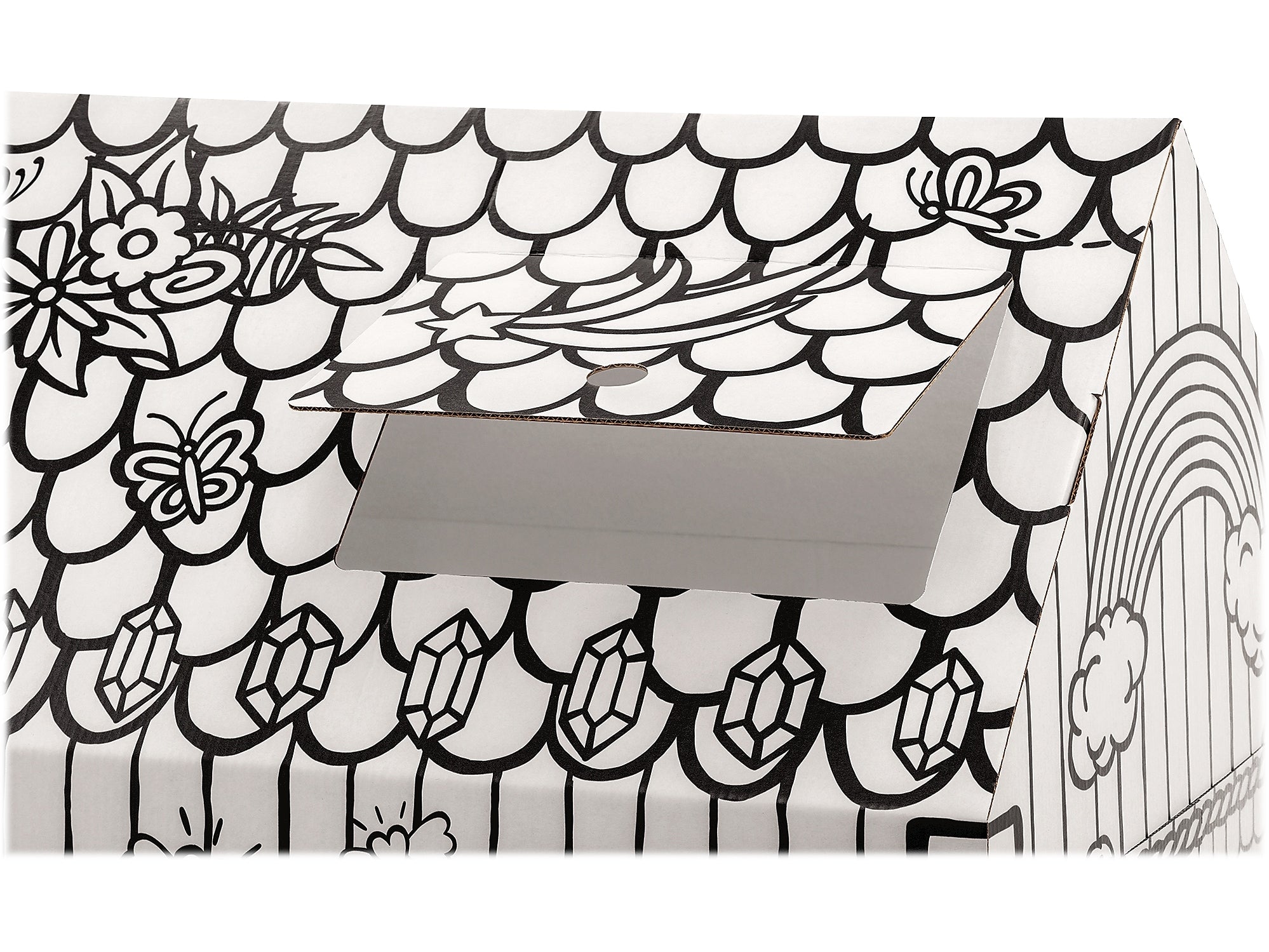 Bankers Box At Play Unicorn Playhouse, White
