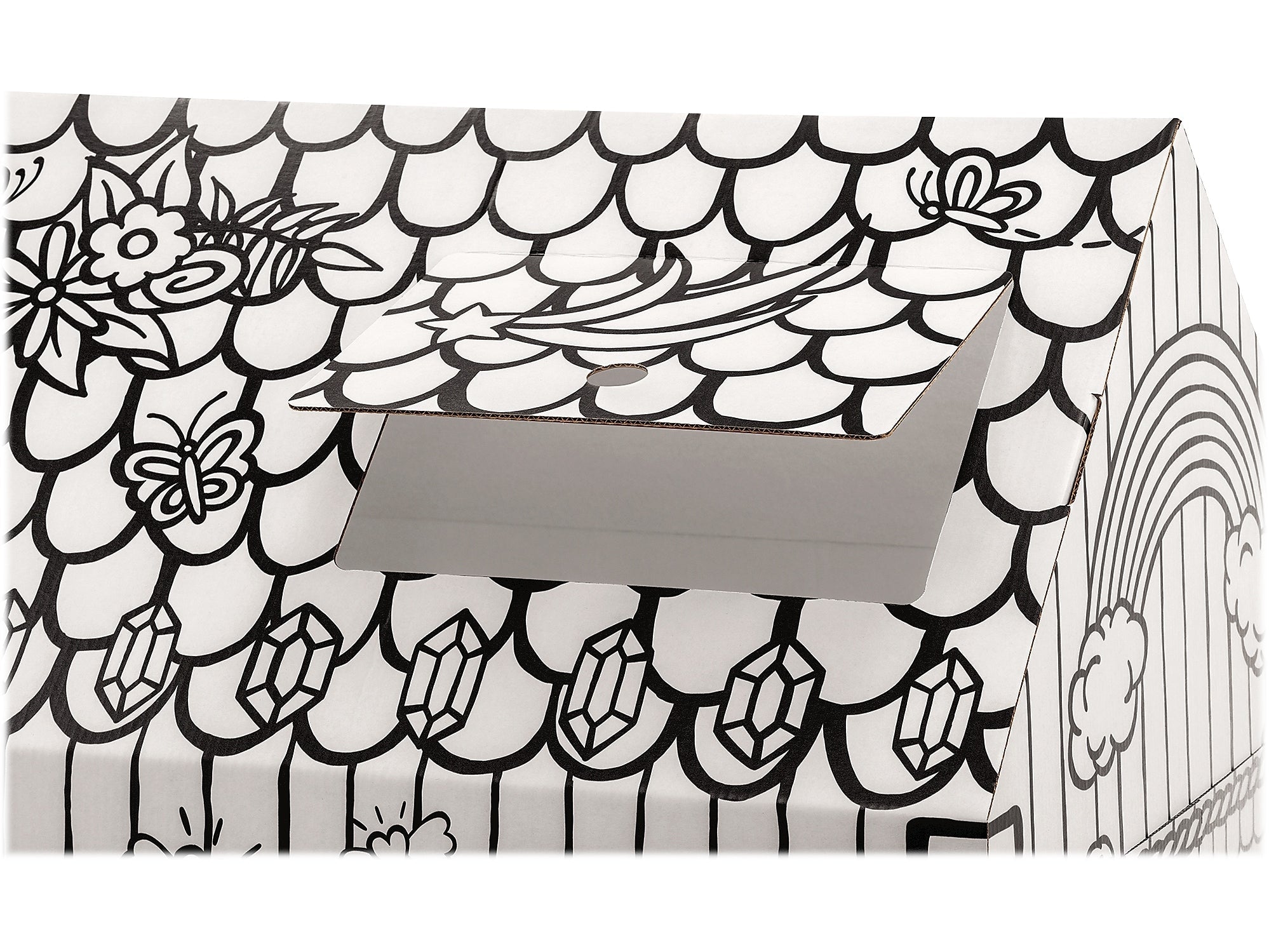 Bankers Box At Play Unicorn Playhouse, White