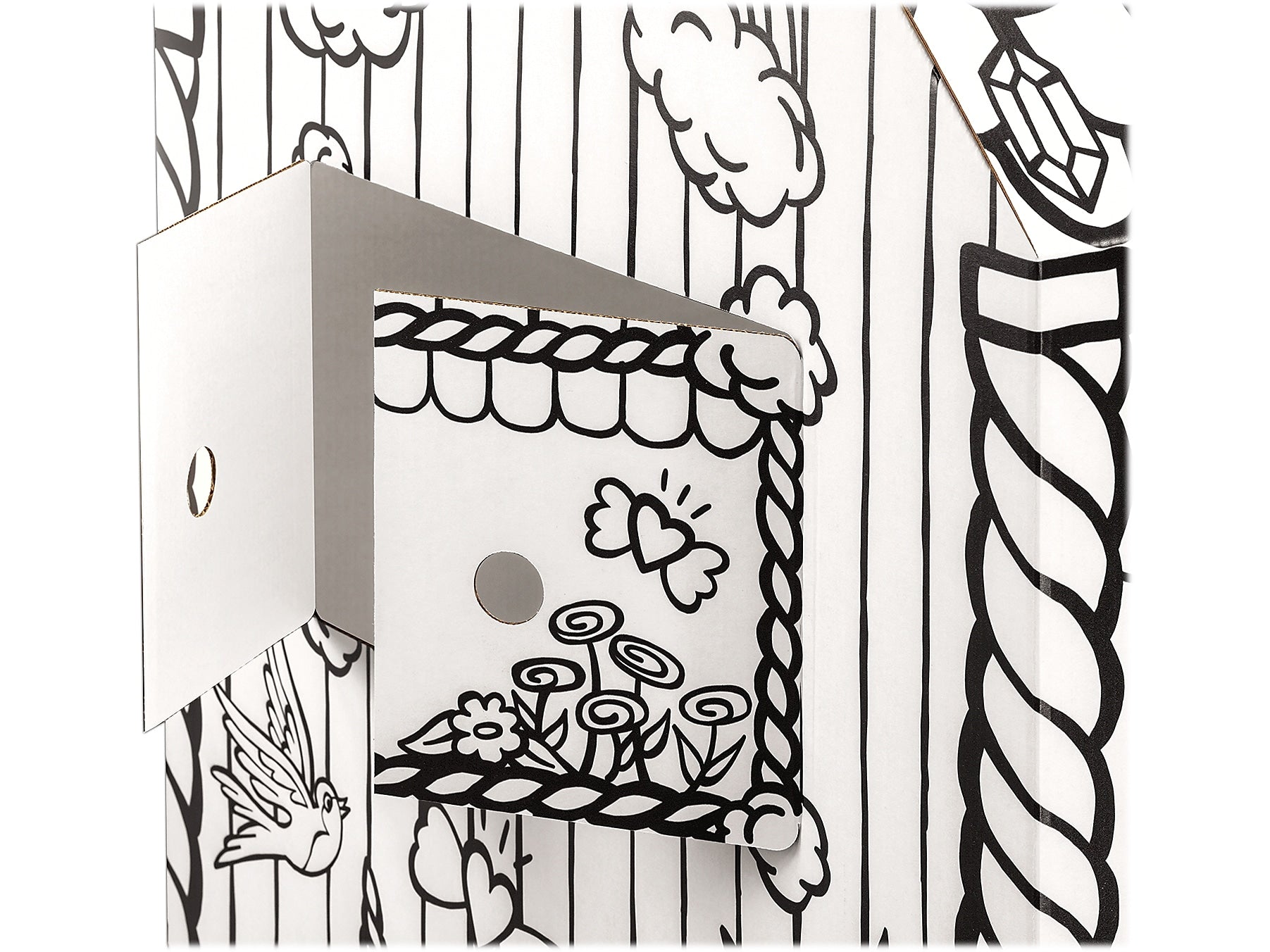 Bankers Box At Play Unicorn Playhouse, White