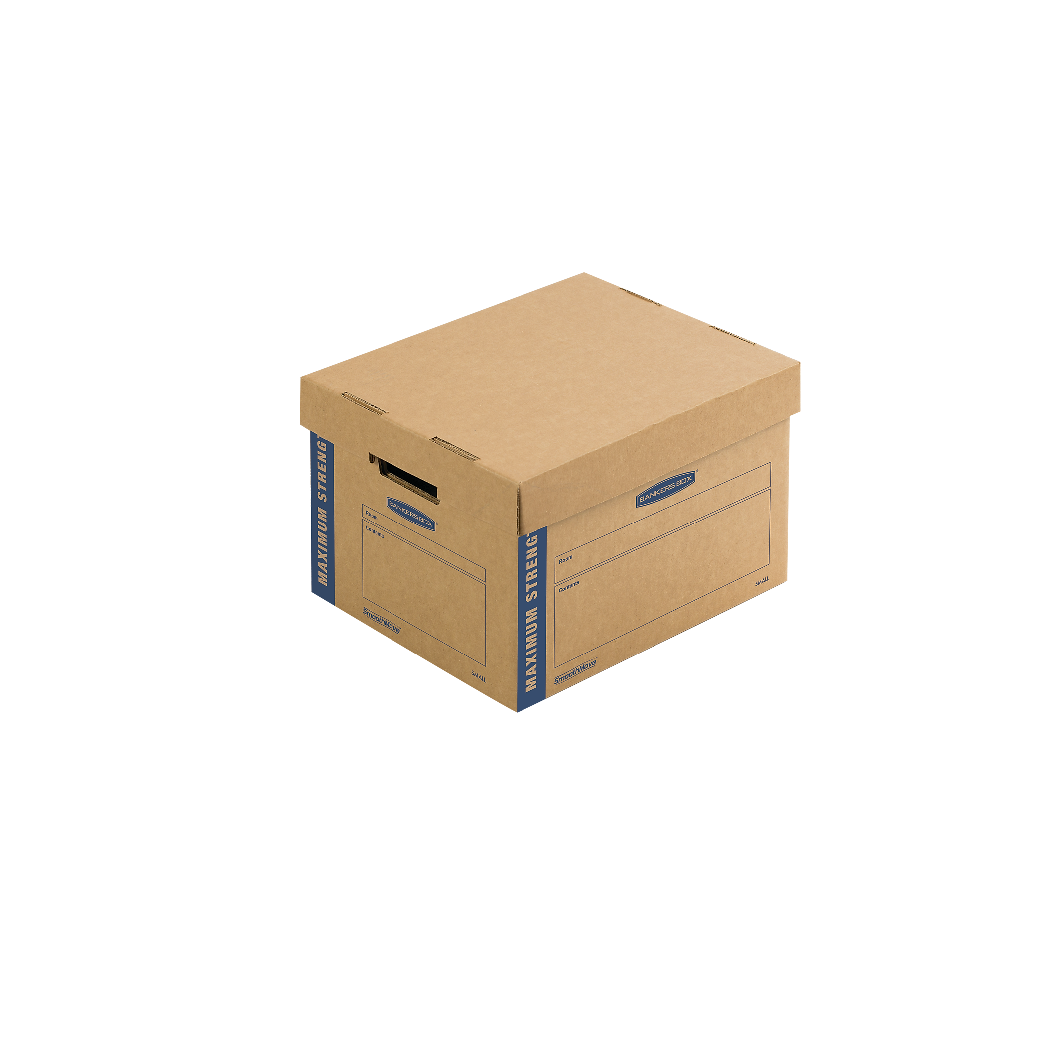 Bankers Box® SmoothMove 16.5" x 10.375" x 12.75" Moving Box, Kraft, 8/Carton