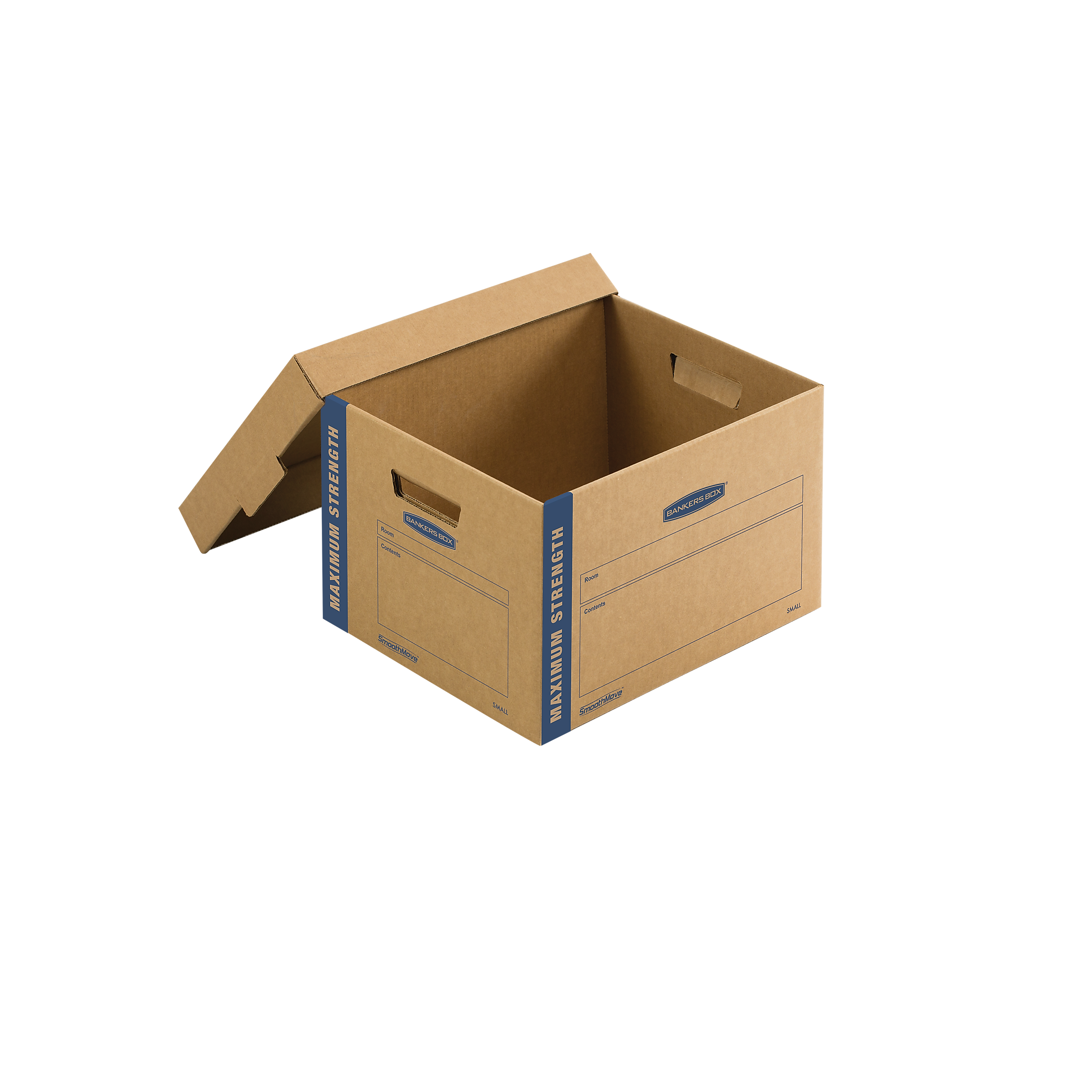 Bankers Box® SmoothMove 16.5" x 10.375" x 12.75" Moving Box, Kraft, 8/Carton