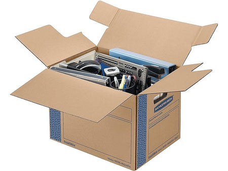 Bankers Box® SmoothMove 17.25" x 12.63" x 12.38" Moving Box, Kraft, 10/Bundle