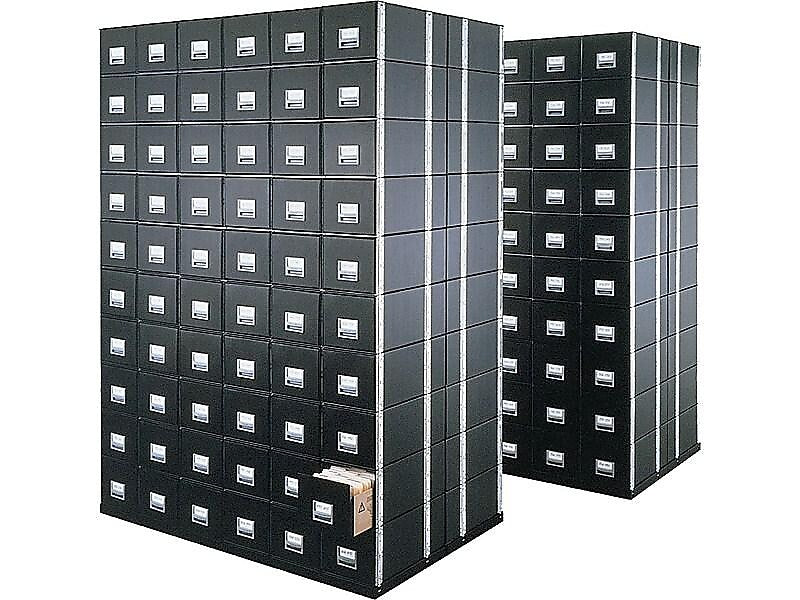 Bankers Box Staxonsteel Storage Drawer, Letter Size, Black