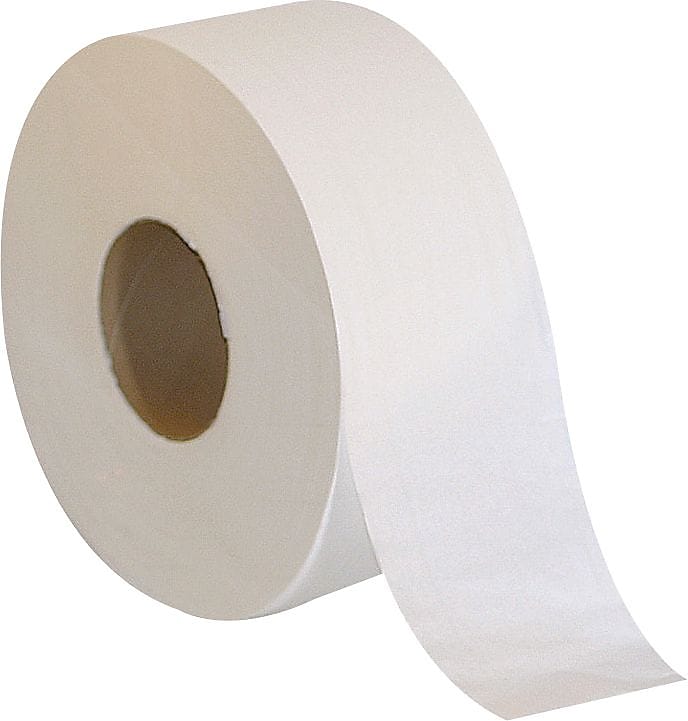 Baseline Jumbo Roll Tissue, 2 Ply, 3.5" x 1000', 12/Box