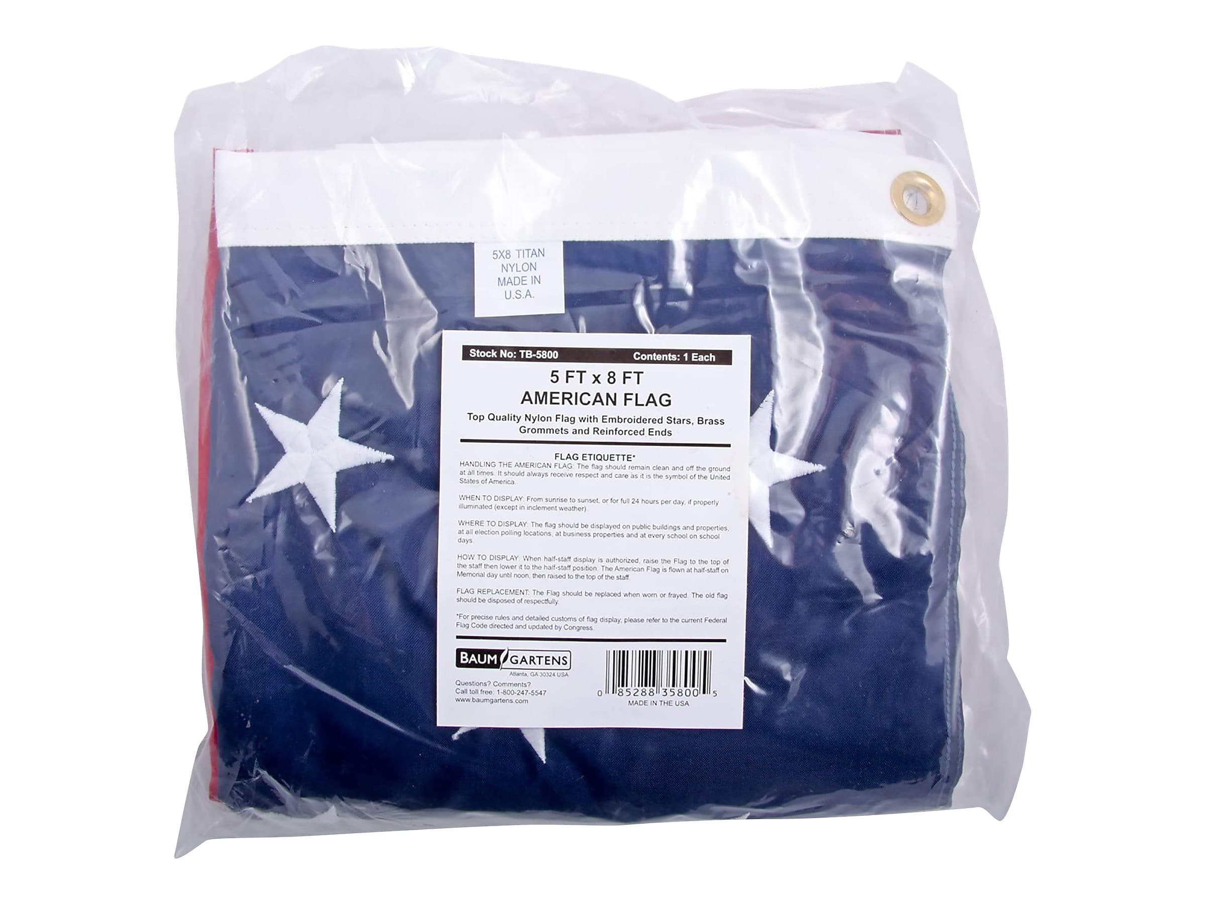 Baumgarten's The United States of America Flag, 60