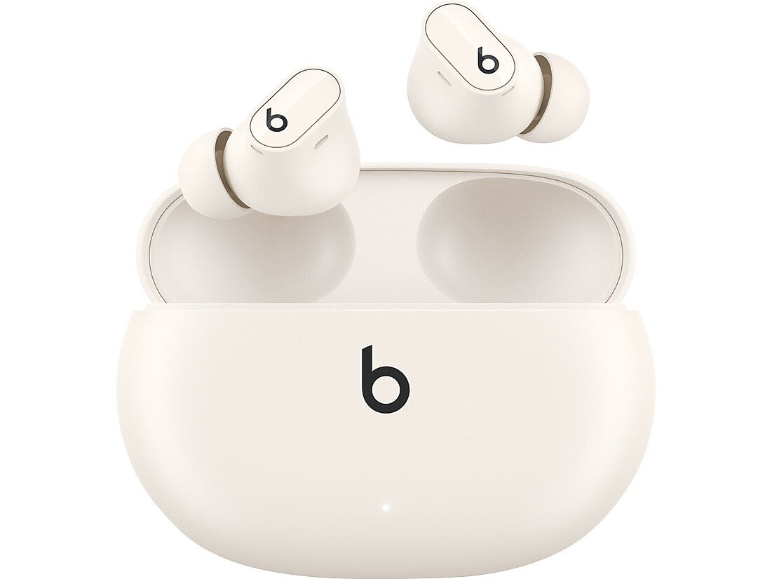 Beats Studio Buds + Wireless Noise Canceling Bluetooth Earbuds, Ivory