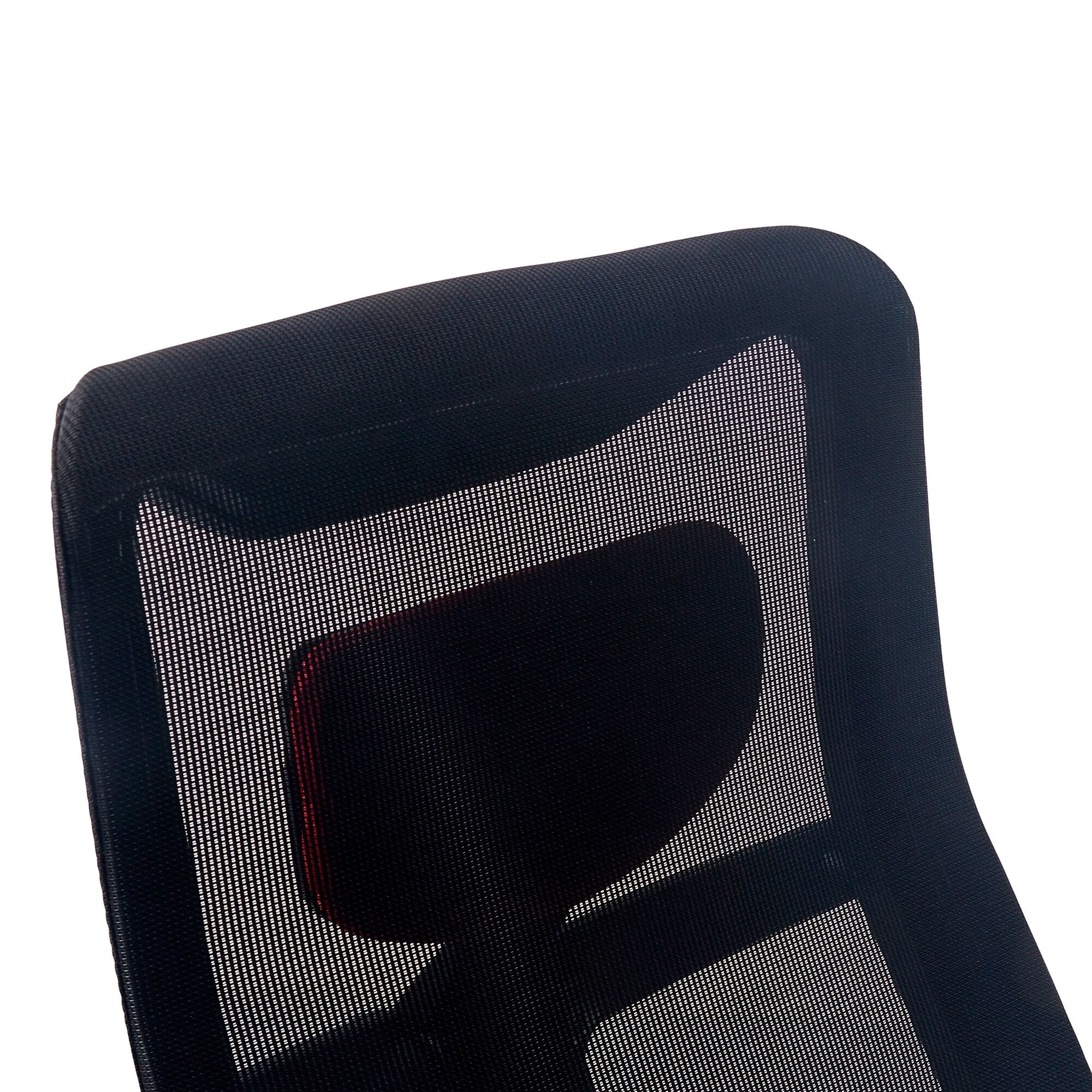 Beautyrest Duo-EX Ergonomic Mesh Swivel Computer Chair, Red