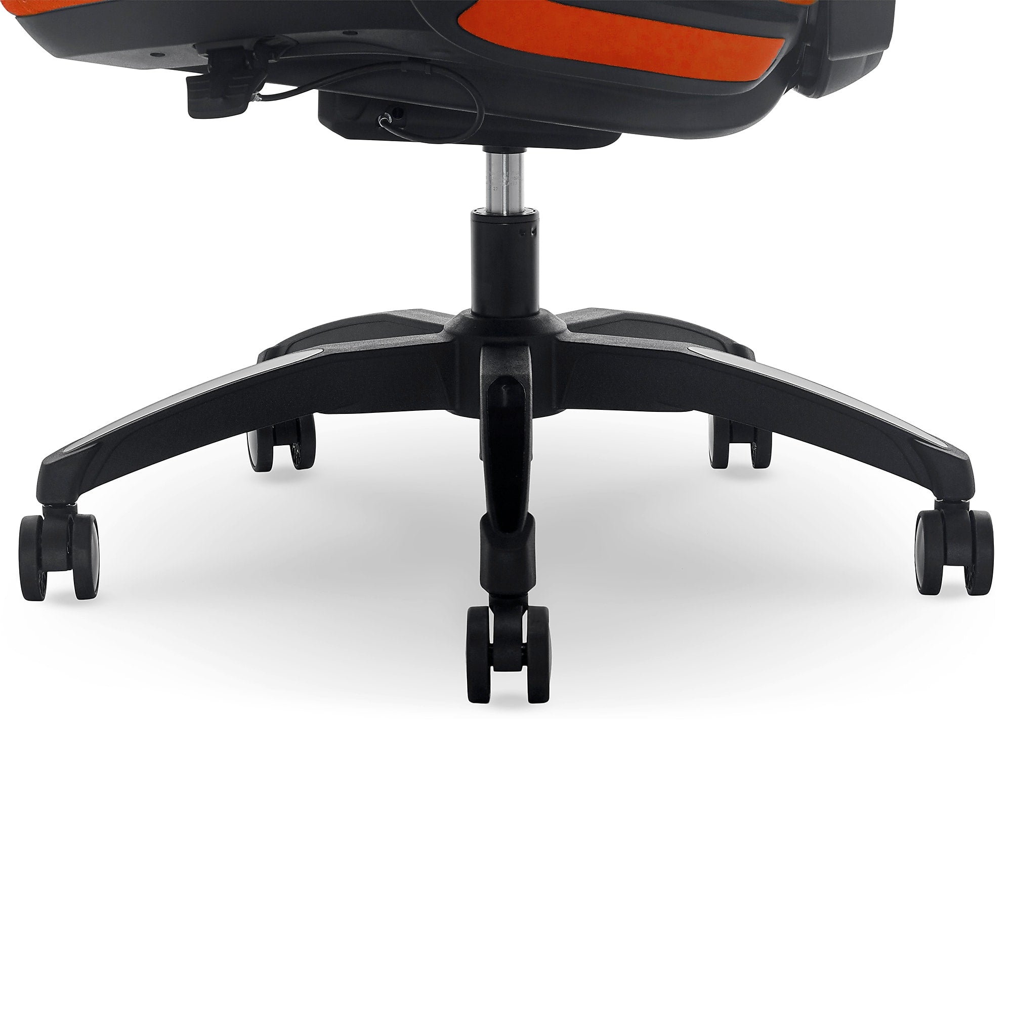 Beautyrest Duo-EX Ergonomic Mesh Swivel Computer Chair, Red