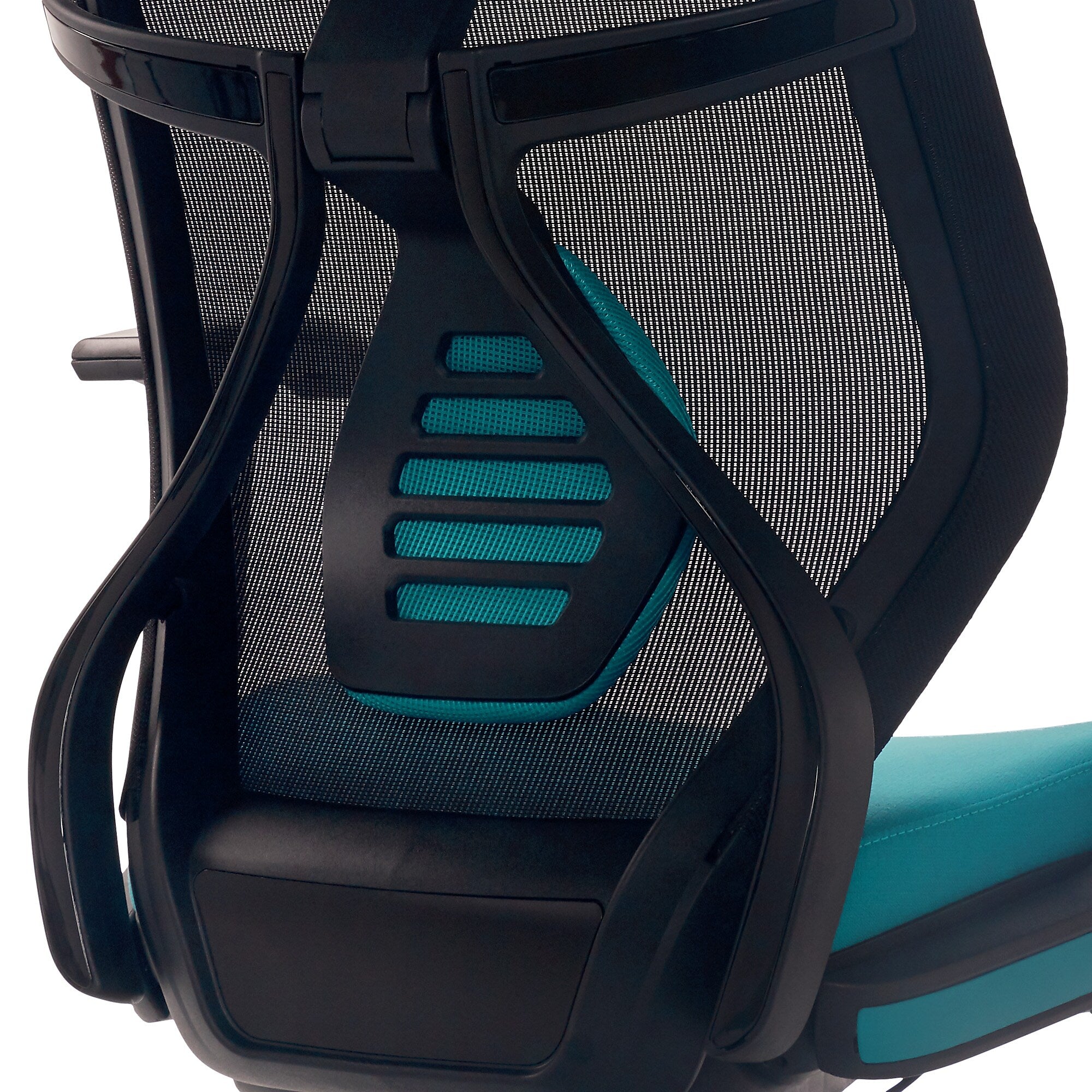 Beautyrest Duo-EX Ergonomic Mesh Swivel Computer Chair, Teal