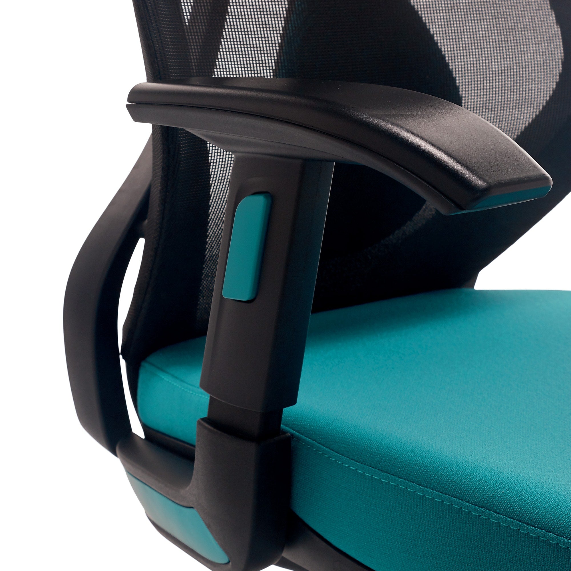 Beautyrest Duo-EX Ergonomic Mesh Swivel Computer Chair, Teal