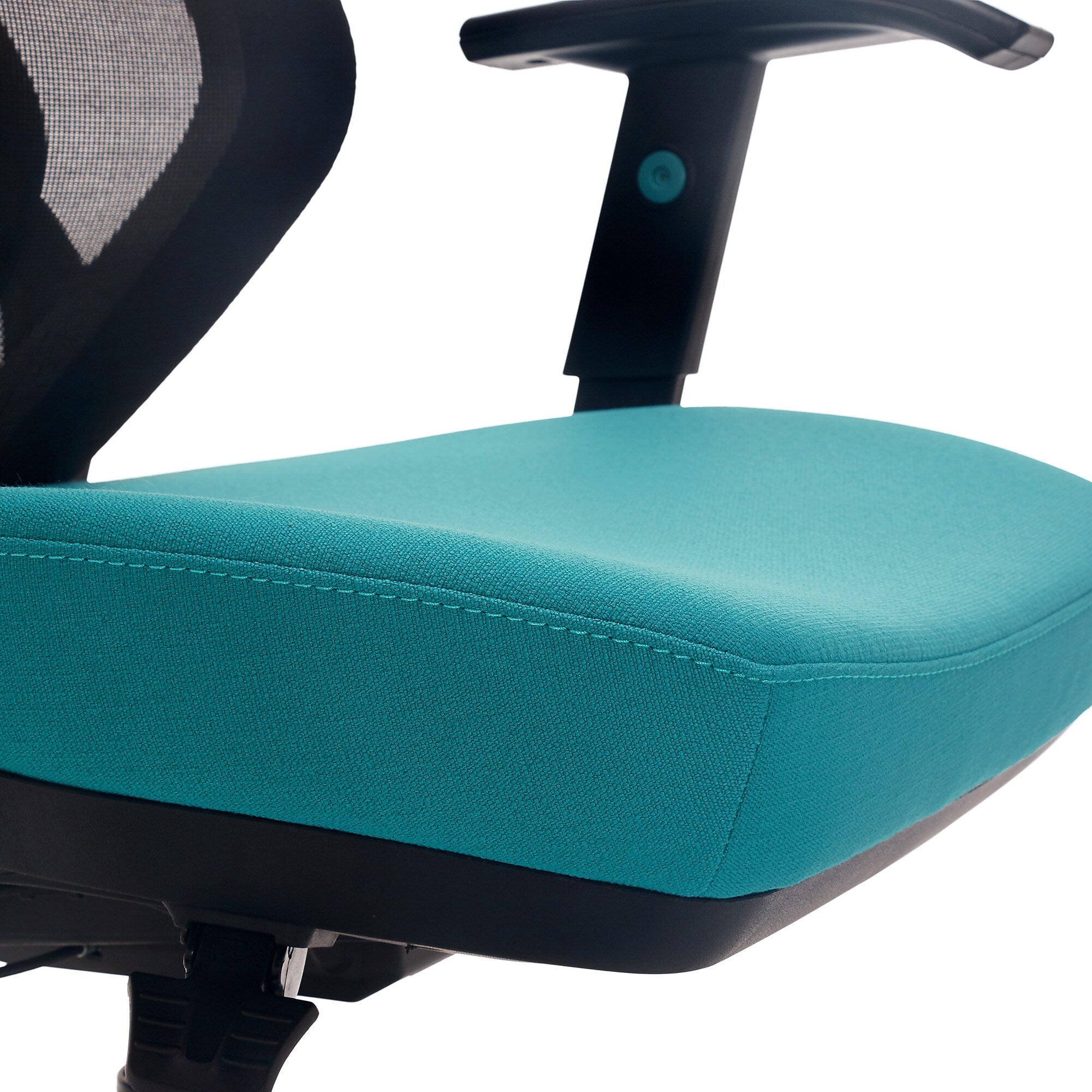 Beautyrest Duo-EX Ergonomic Mesh Swivel Computer Chair, Teal