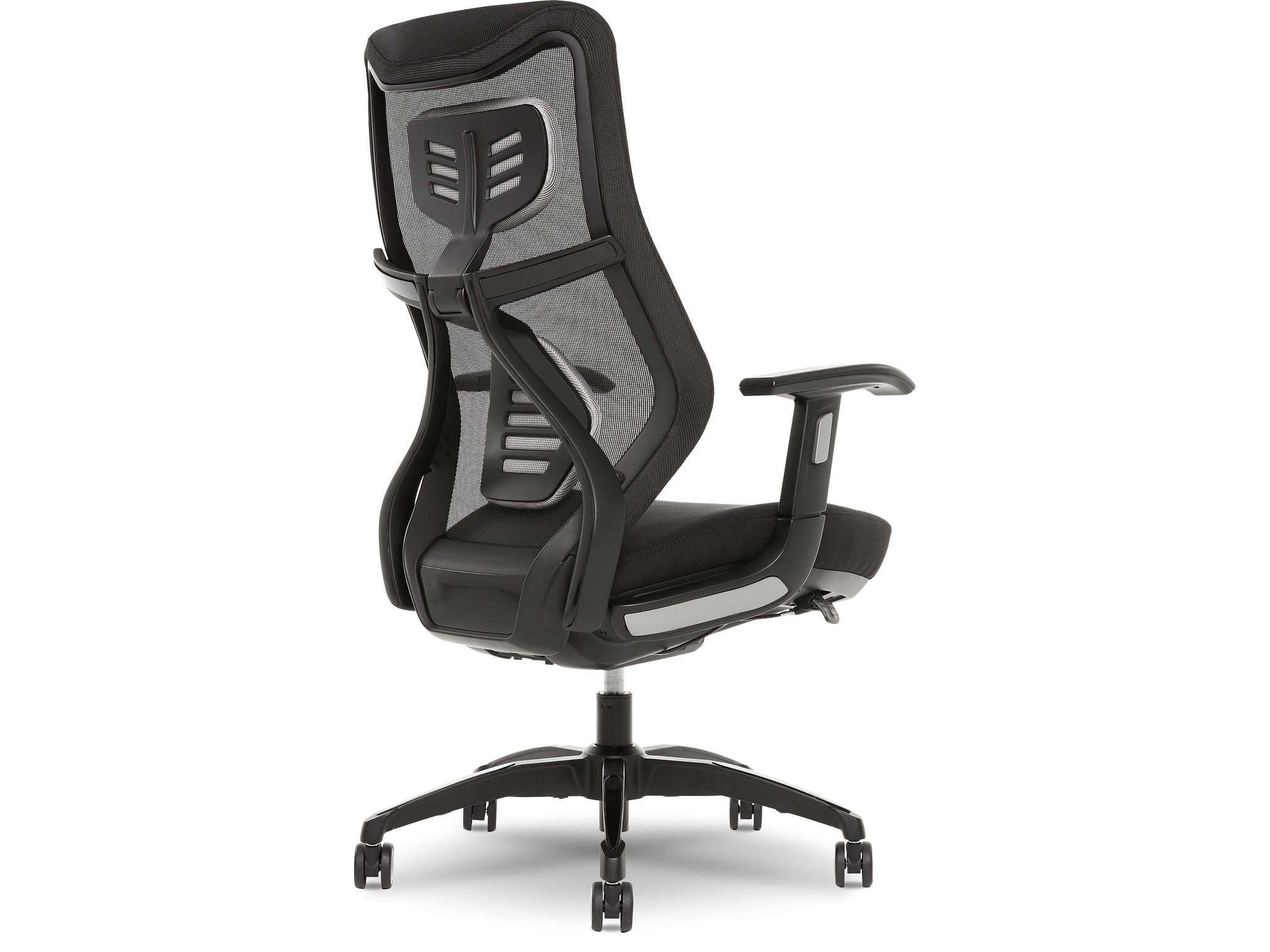 Beautyrest Duo-EX Ergonomic Mesh Swivel Task Chair, Black/Gray