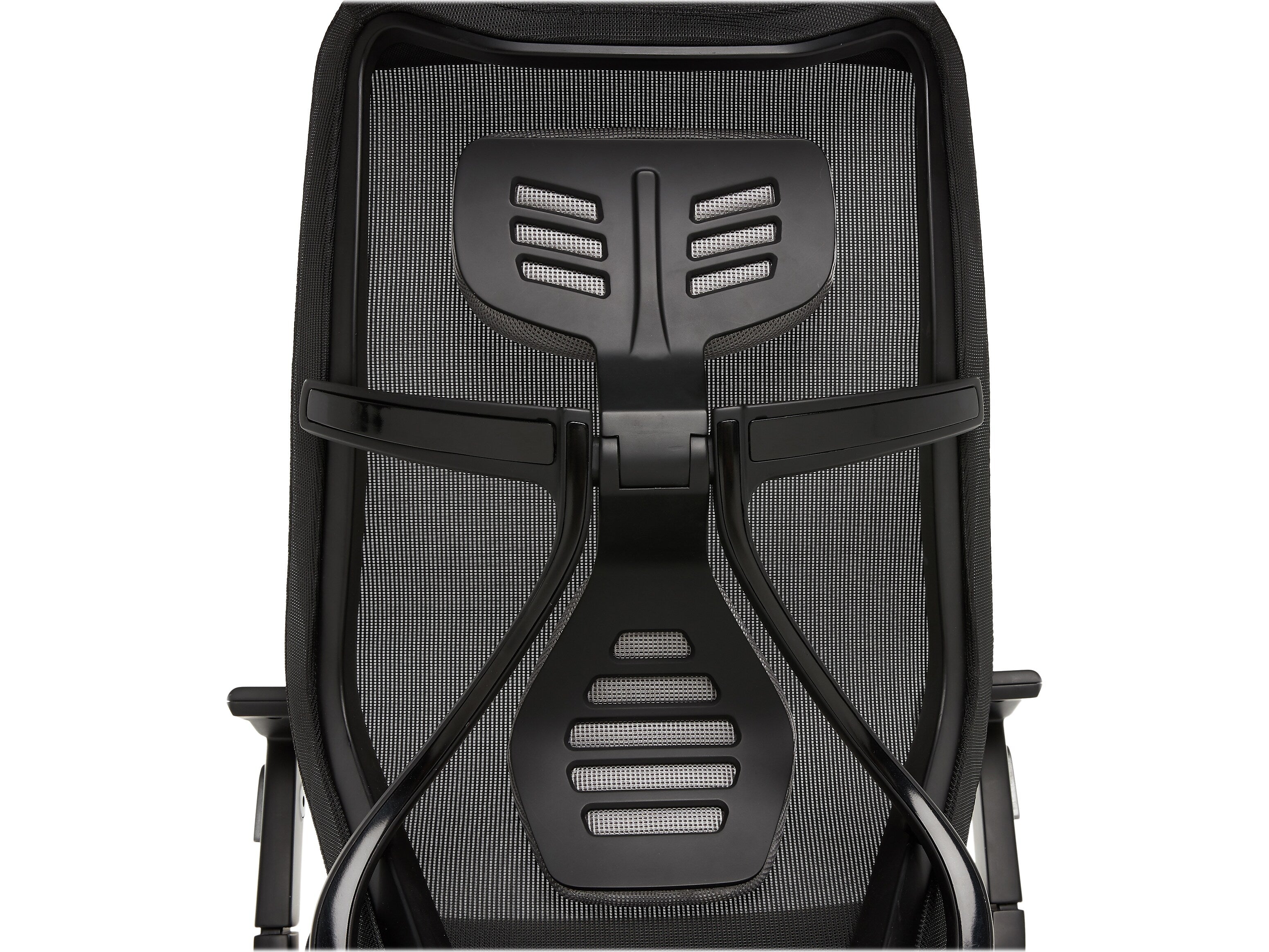 Beautyrest Duo-EX Ergonomic Mesh Swivel Task Chair, Black/Gray