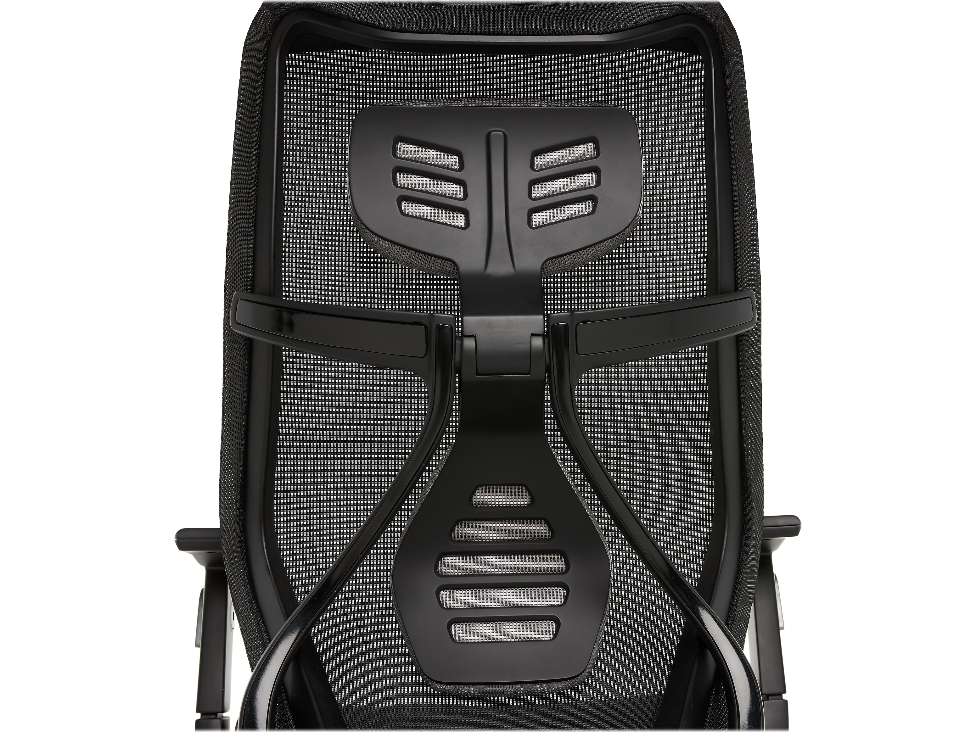 Beautyrest Duo-EX Ergonomic Mesh Swivel Task Chair, Black/Gray
