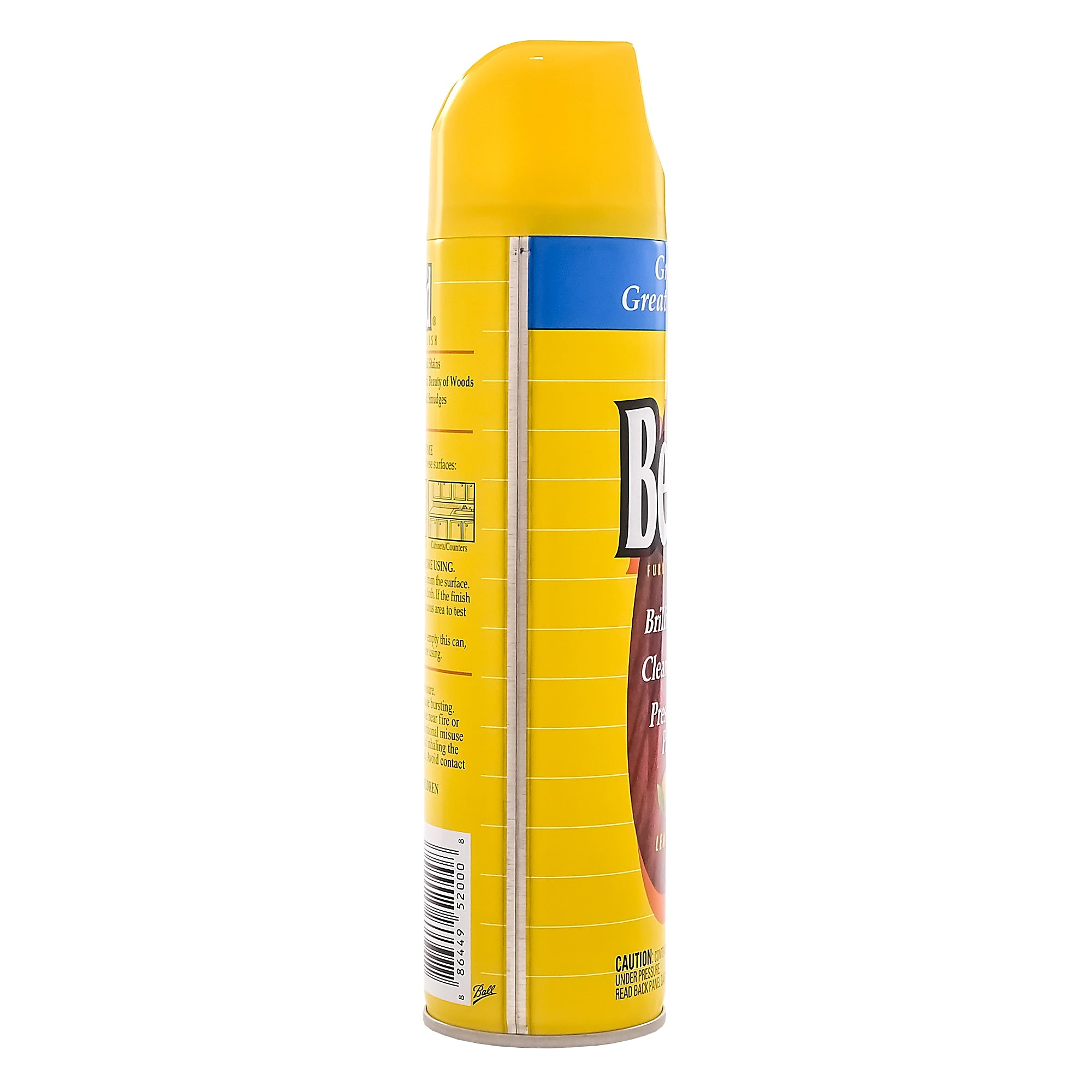 Behold Furniture Polish, Lemon Scent, 12.5 Oz.