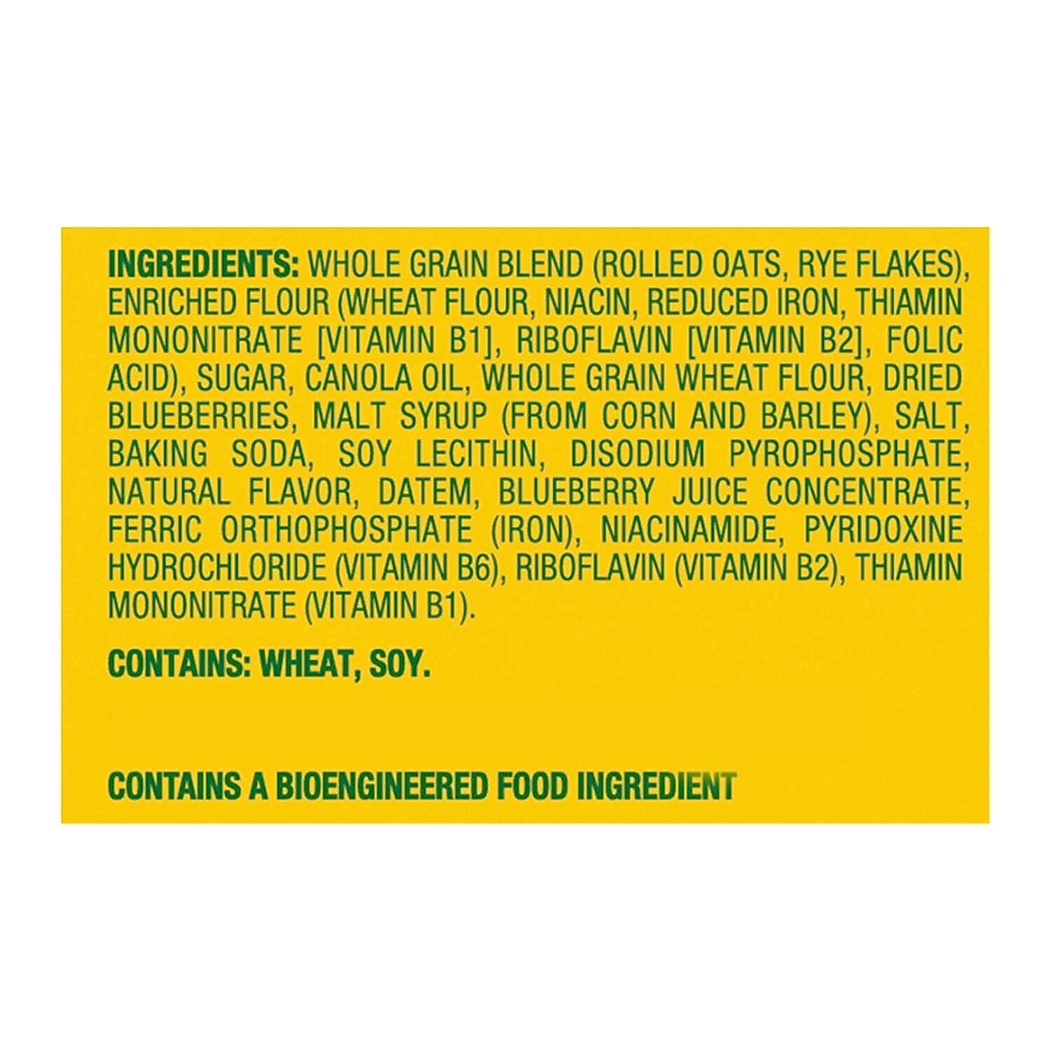 BelVita Blueberry Breakfast Bar, 1.76 oz., 8 Bars/Box
