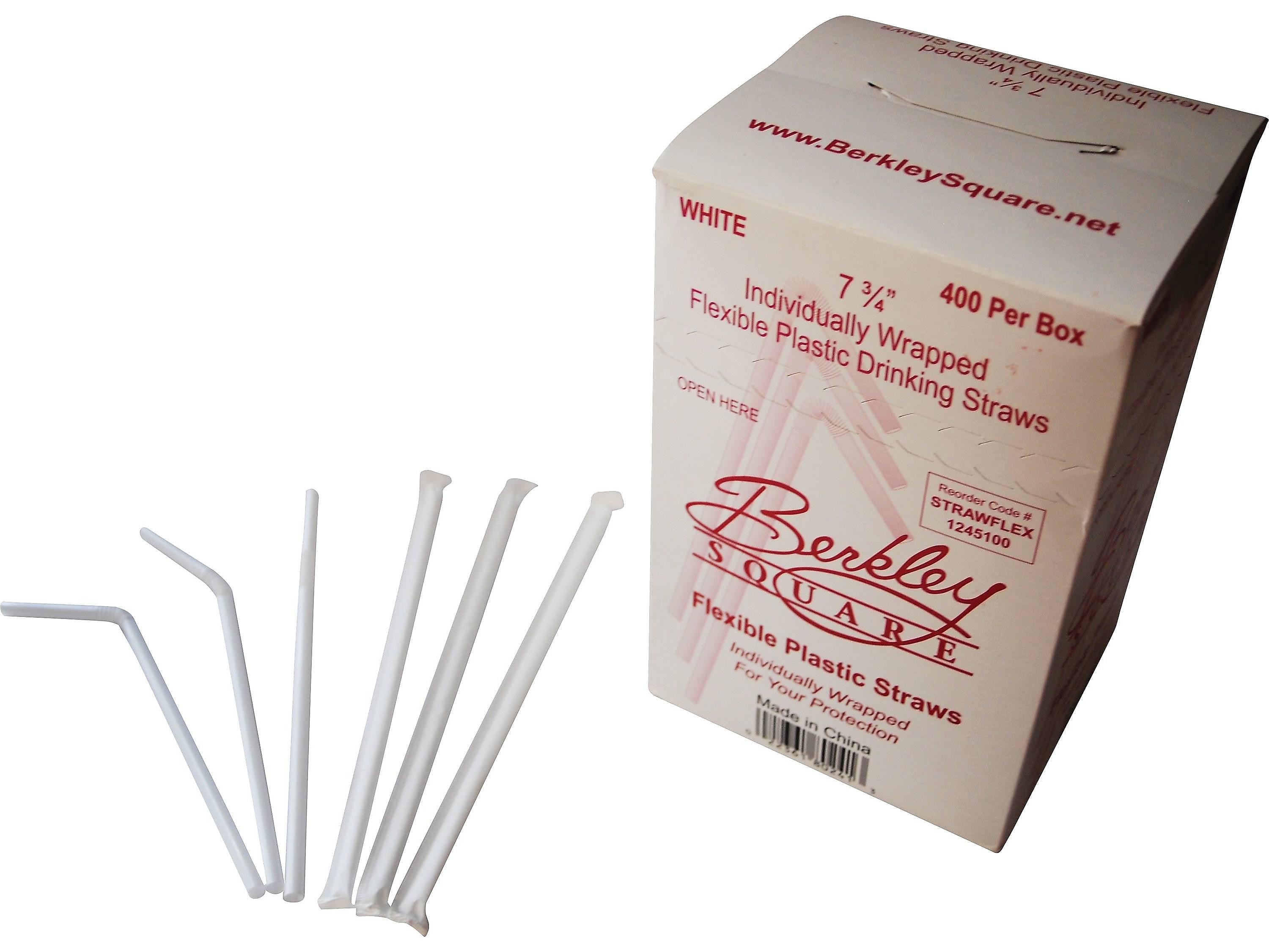 Berkley Square Polypropylene Straws 7.75