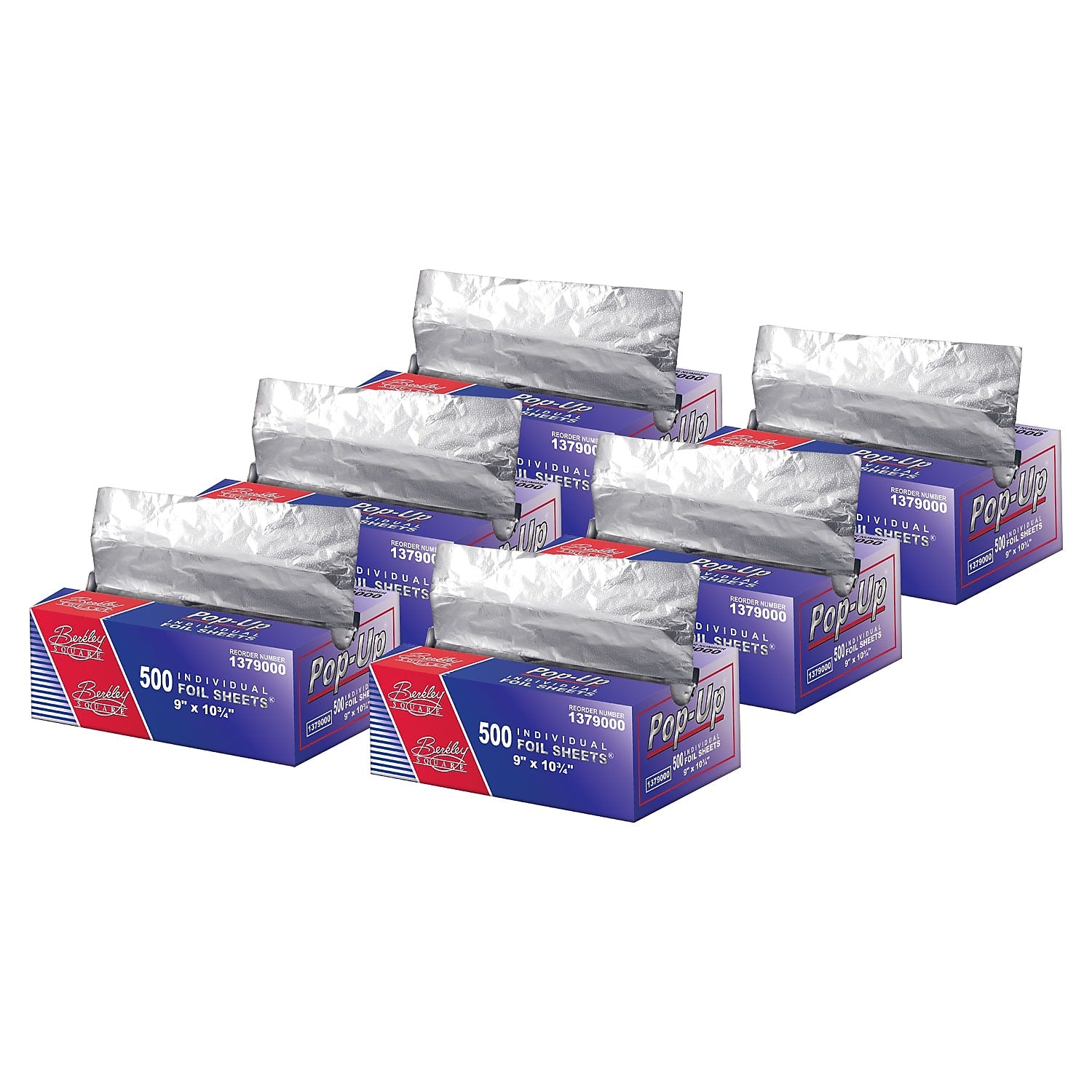 Berkley Square Pop-Up Foil, 500 Sheets/Pack, 6 Packs/Carton