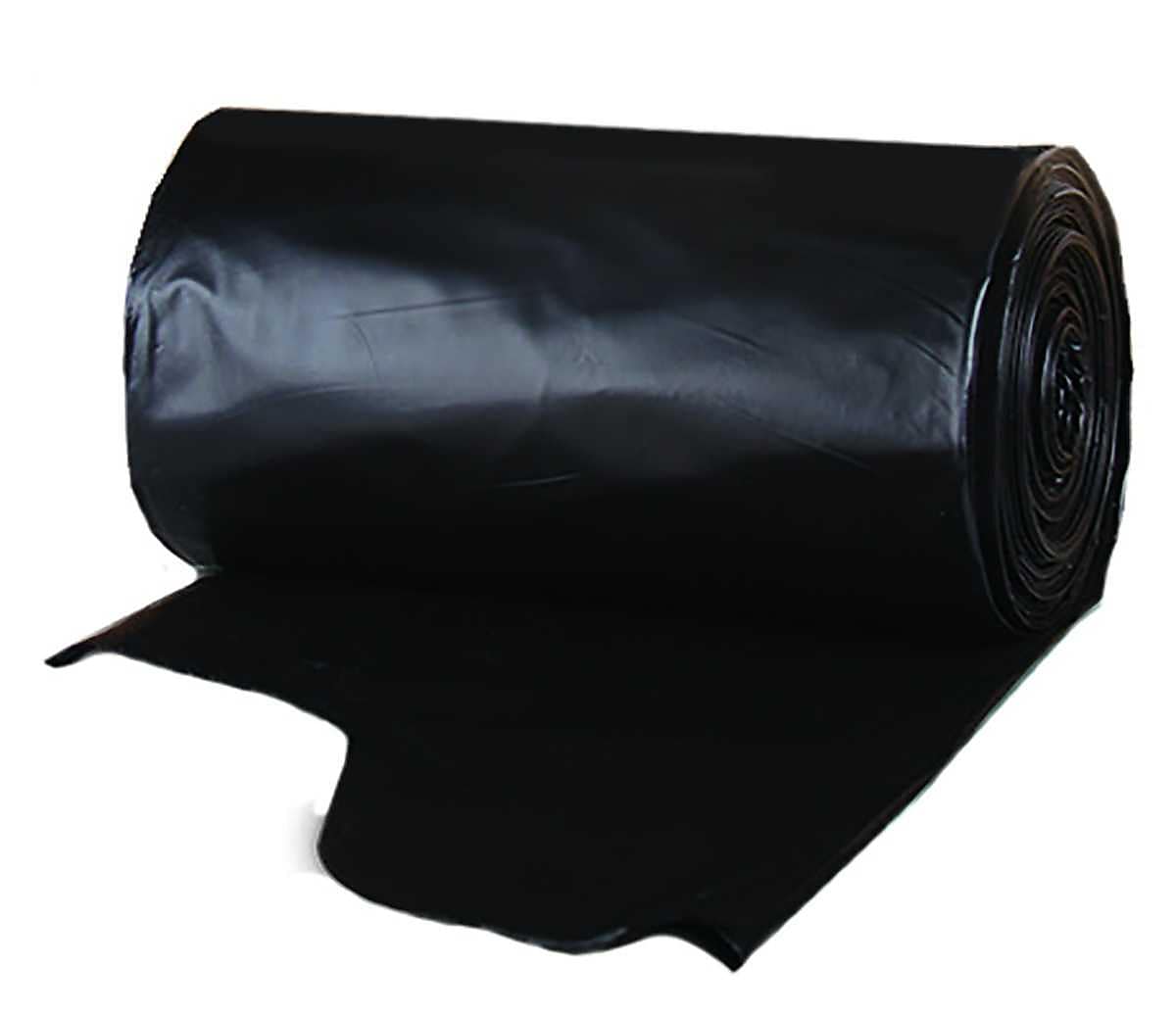 Berry Global 42 Gallon Contractor Bag, Low Density, 3 mil, Black, 20 Bags/Box