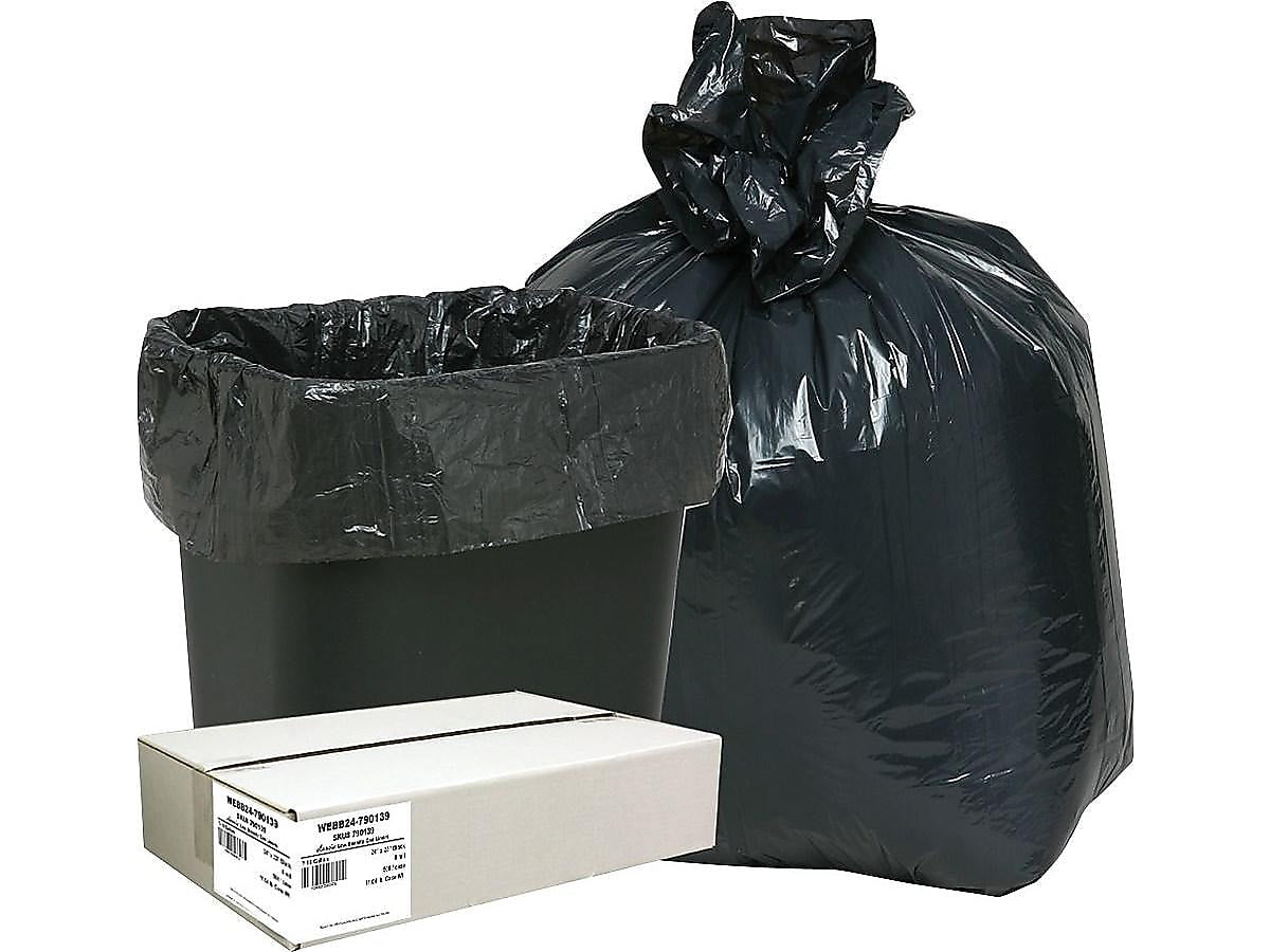 Berry Global Classic 10 Gallon Industrial Trash Bag, 23