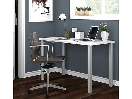 bestar Universel Training Room Table, 24"D x 47.6"W, White