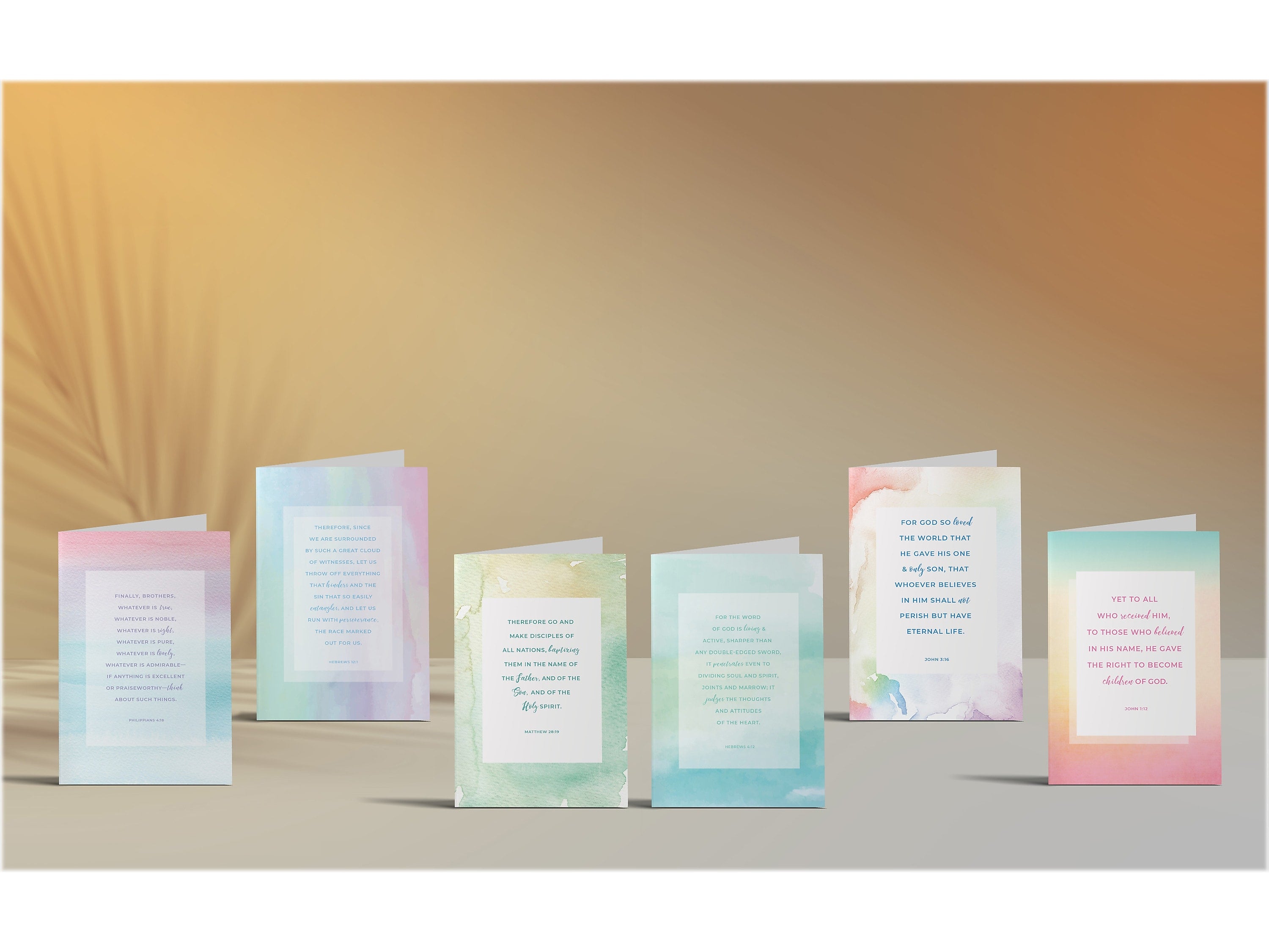 Better Office Bible Verses Encouragement Cards with Envelopes, 6