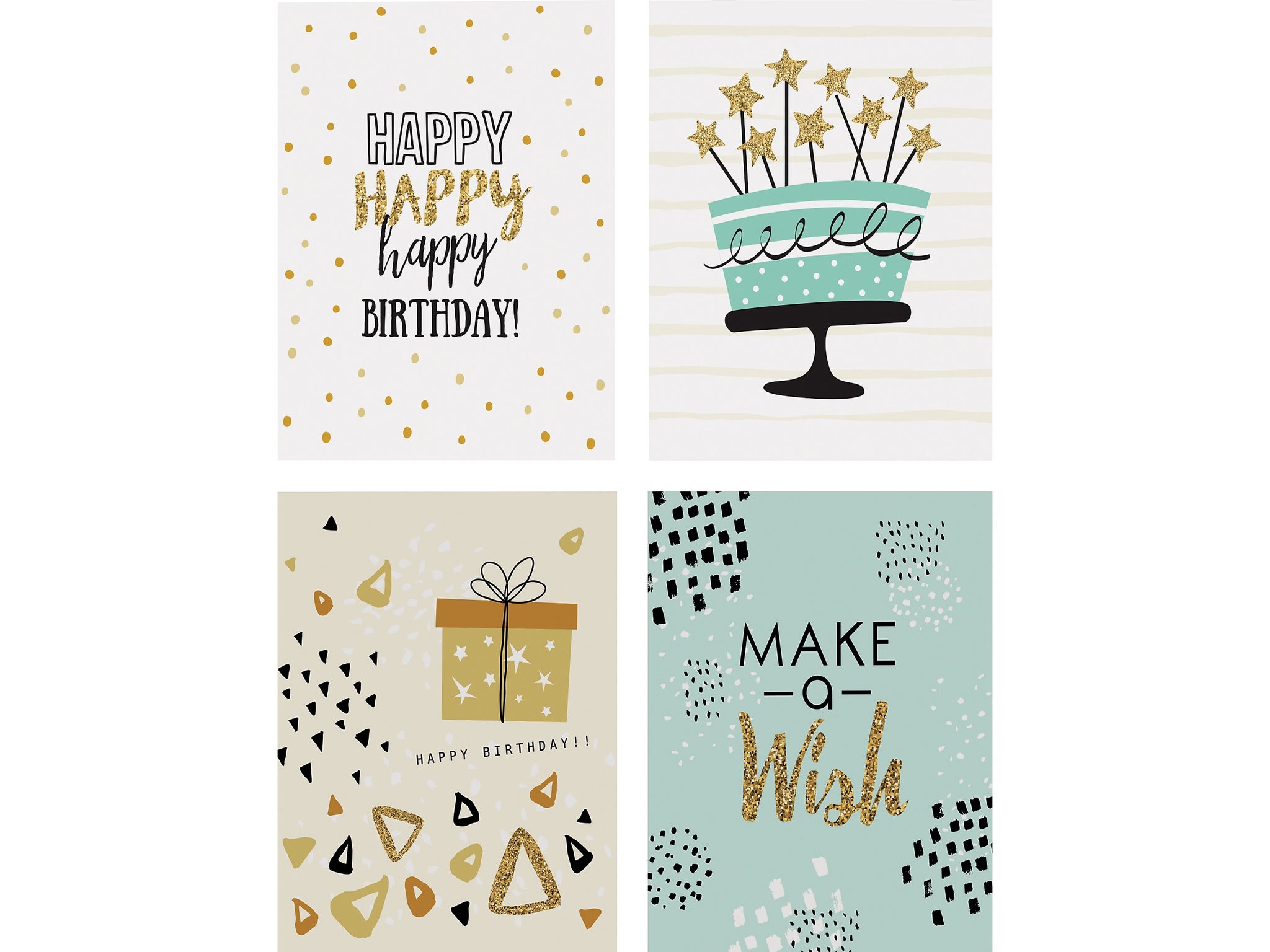 Better Office Birthday Cards with Envelopes, 6