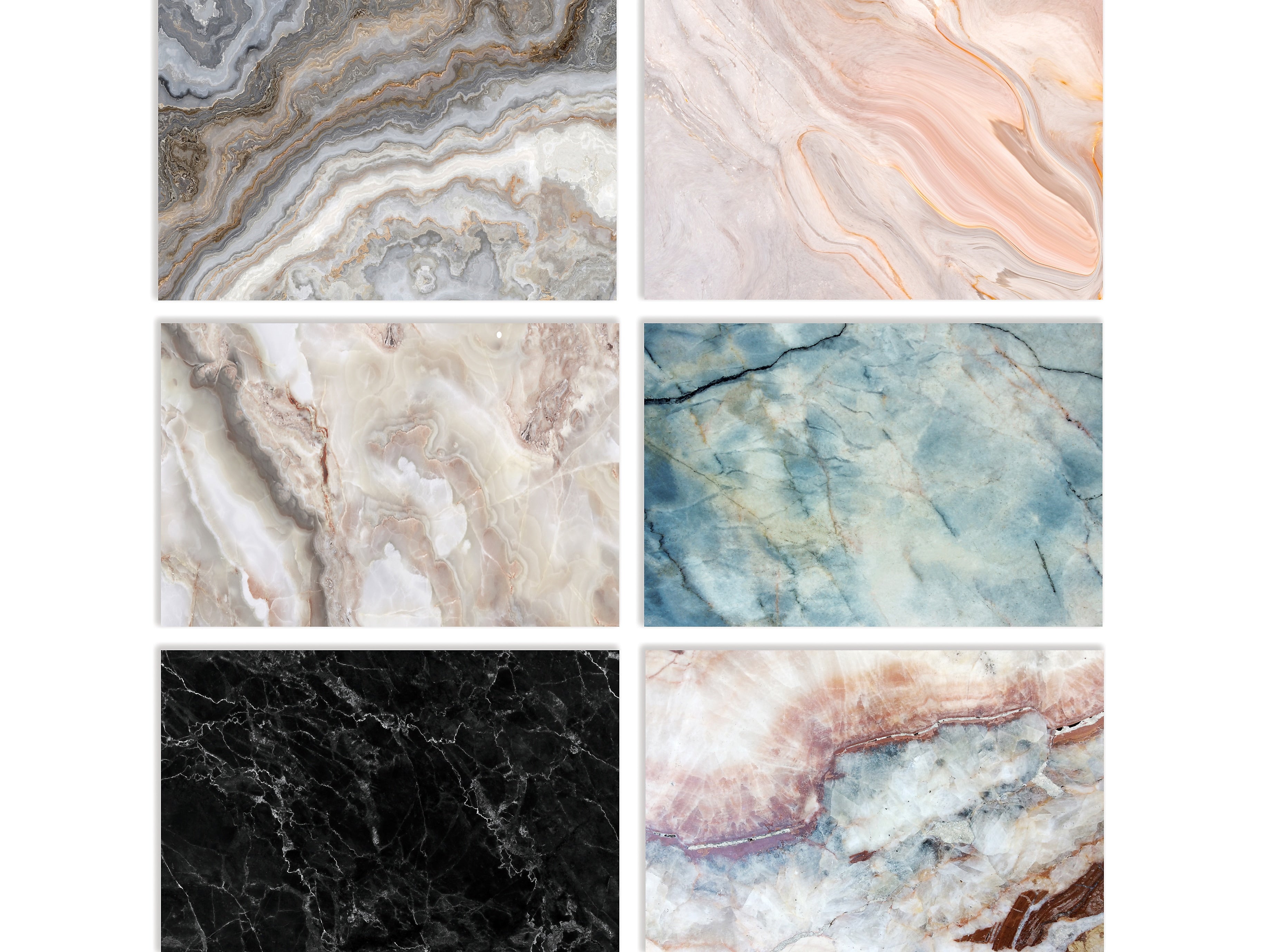 Better Office Natural Stone Cards with Envelopes, 4