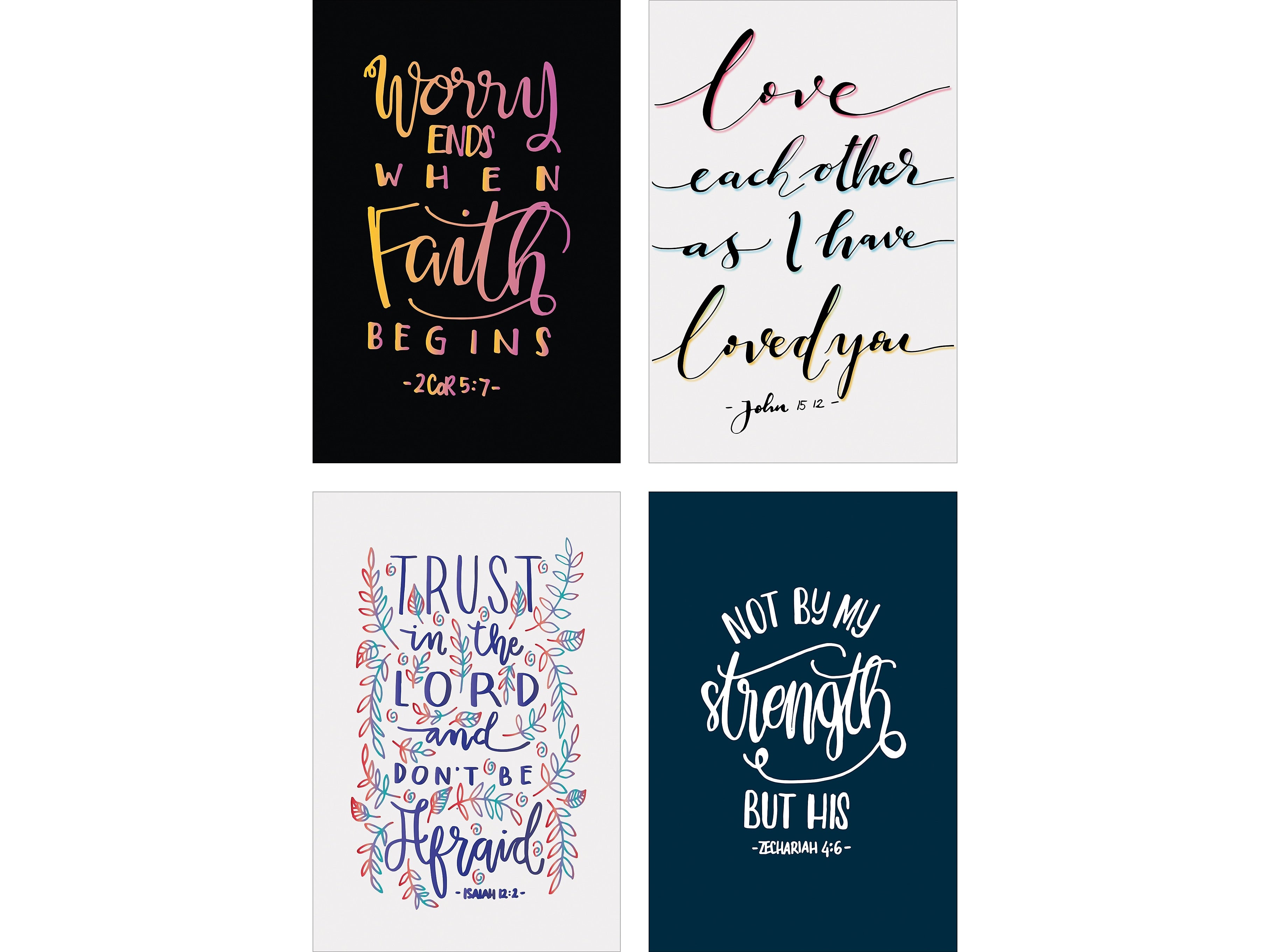 Better Office Religious Cards with Envelopes, 6