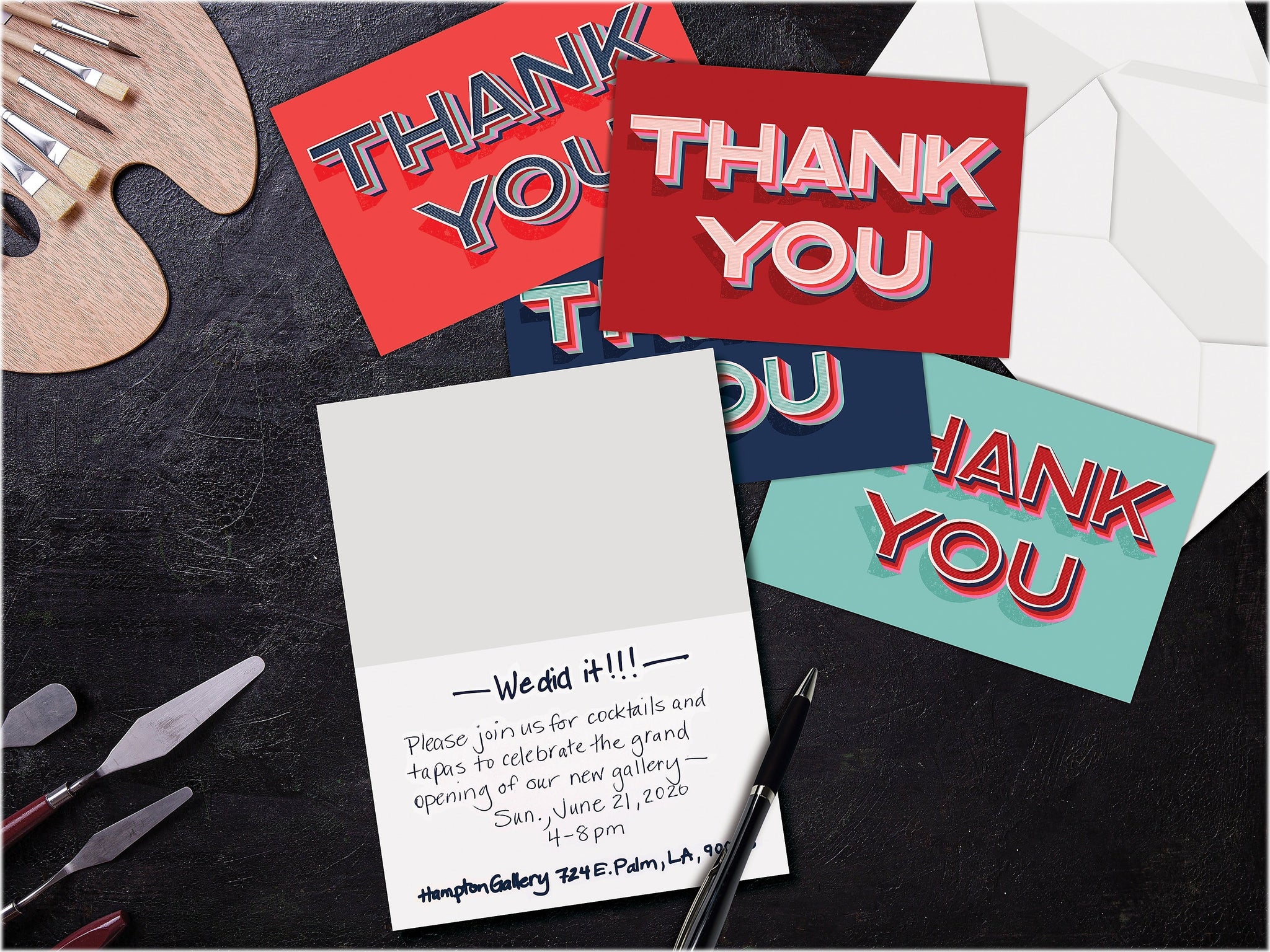 Better Office Thank You Cards with Envelopes, 4