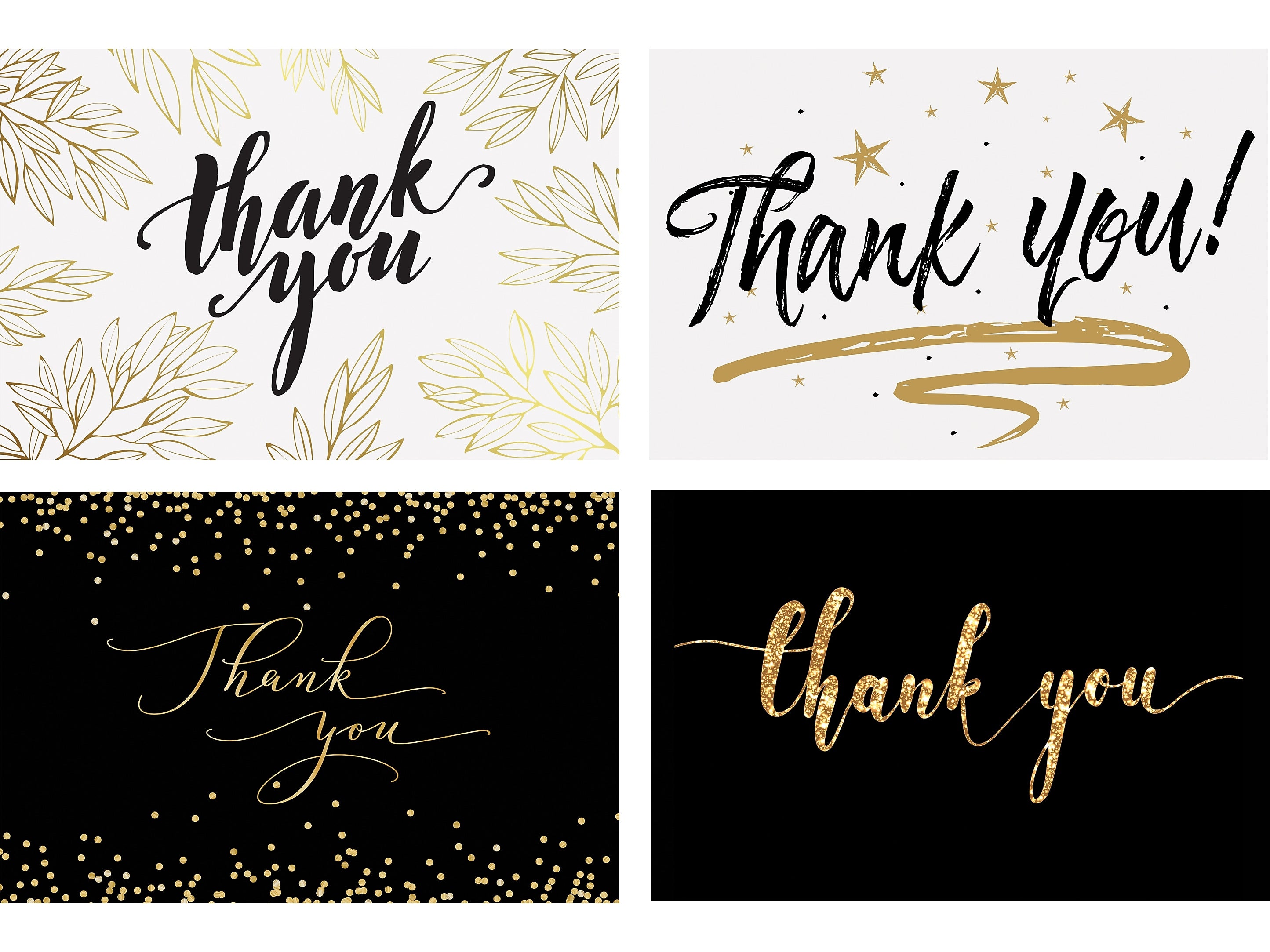 Better Office Thank You Cards with Envelopes, 4