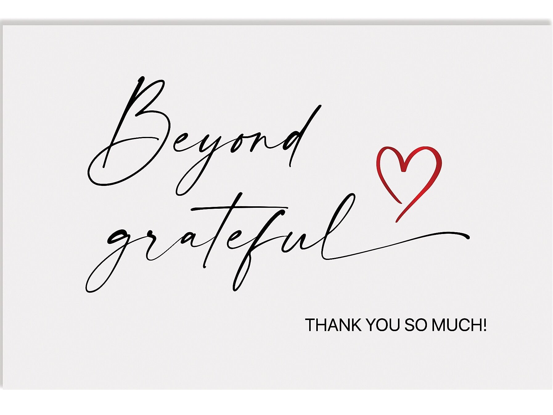 Better Office Thank You Cards with Envelopes, 4