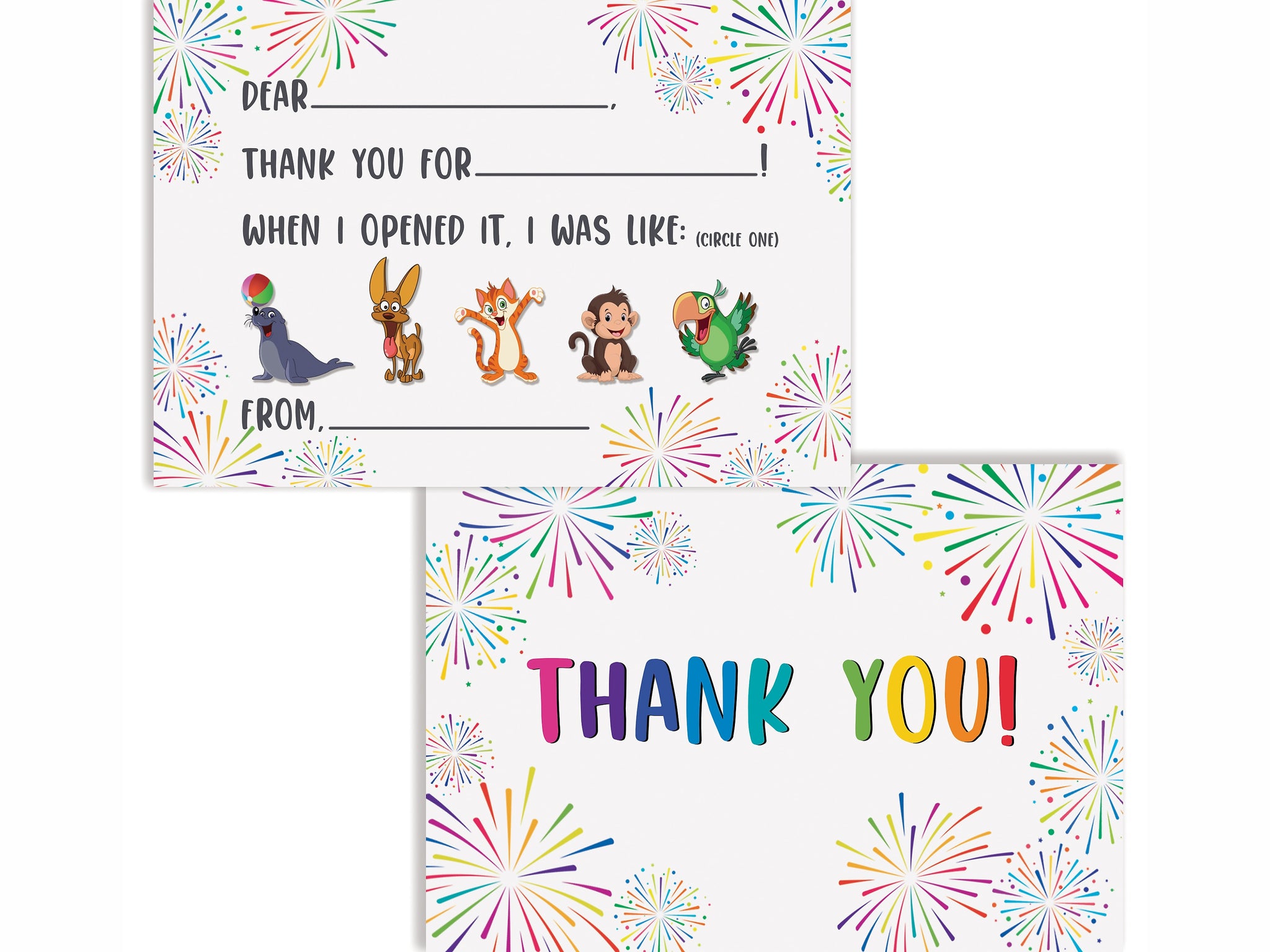 Better Office Thank You Cards with Envelopes, 4.25
