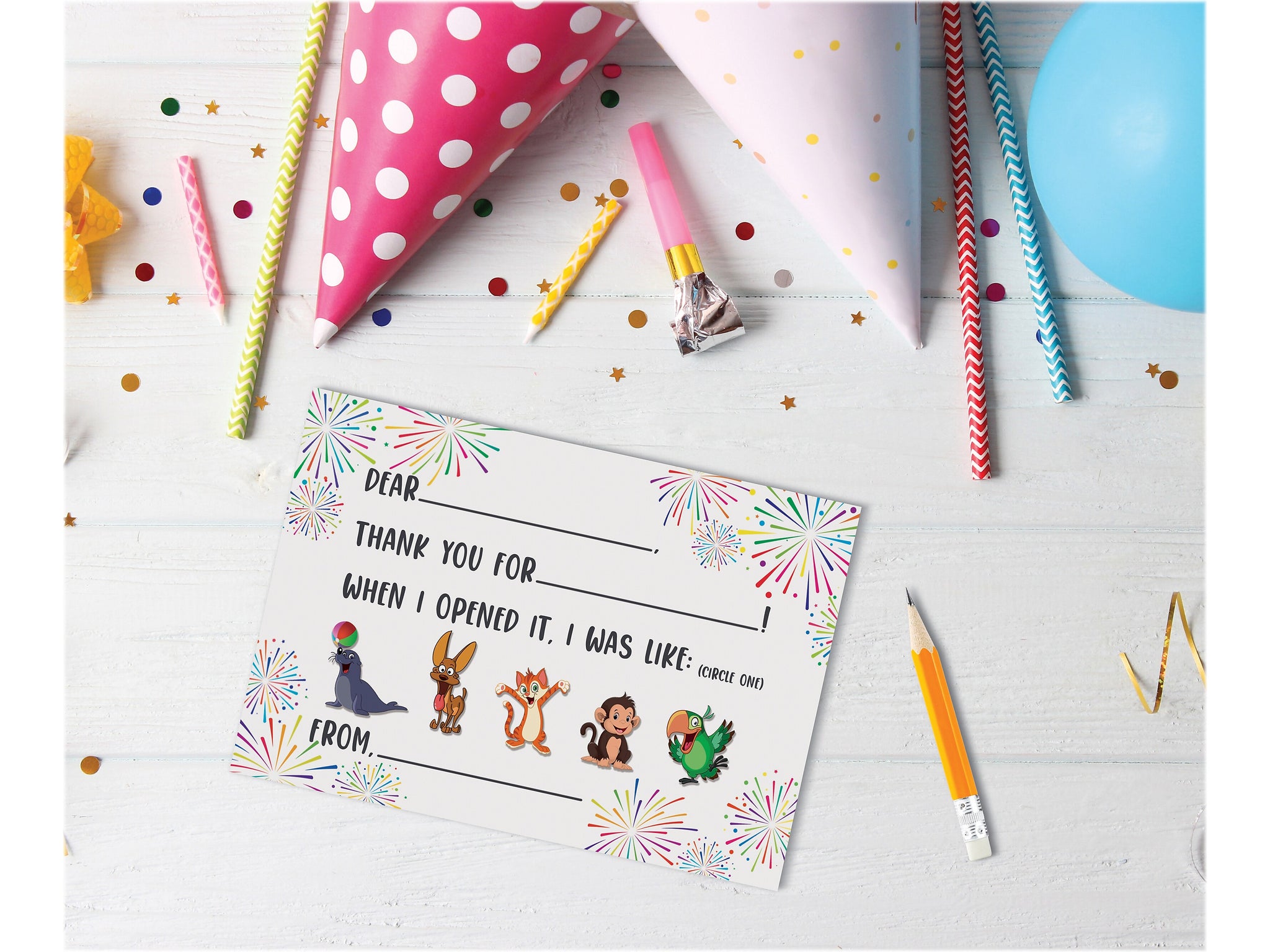 Better Office Thank You Cards with Envelopes, 4.25