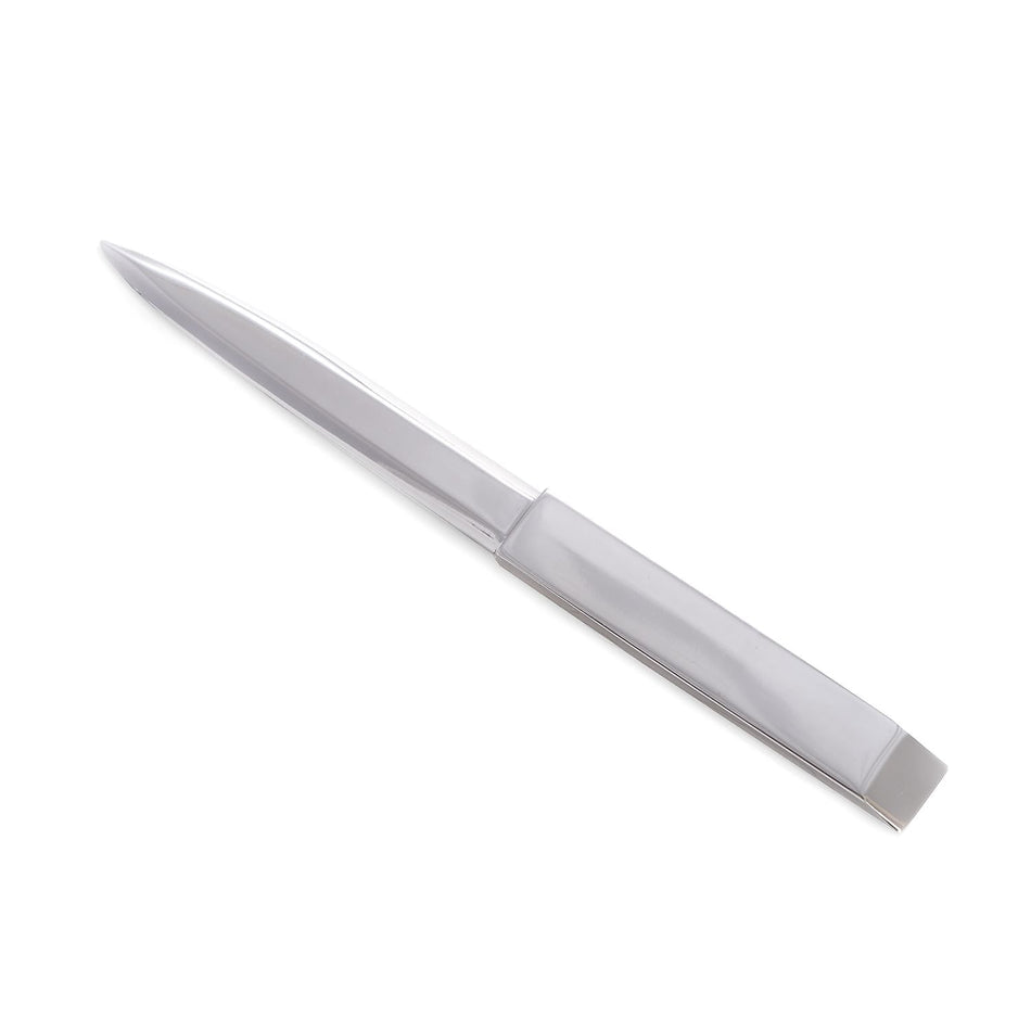 Bey-Berk 7.5" Handle Letter Opener, Silver