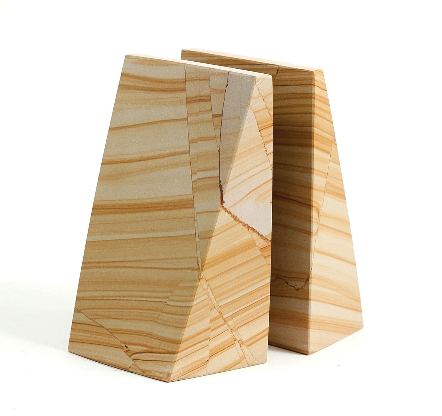 Bey-Berk Marble Marble Book Ends, 6