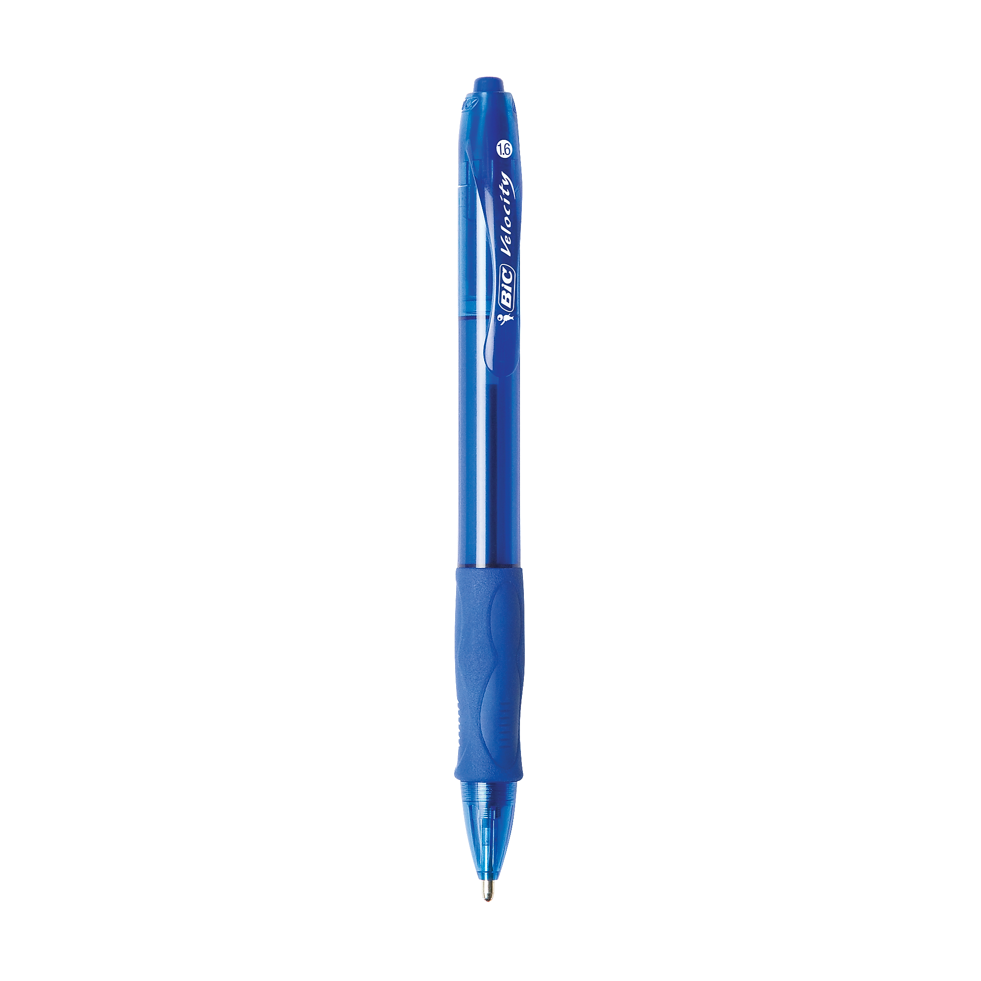 BIC Glide Bold Retractable Ballpoint Pen, Bold Point, 1.6mm, Blue Ink, 36/Pack