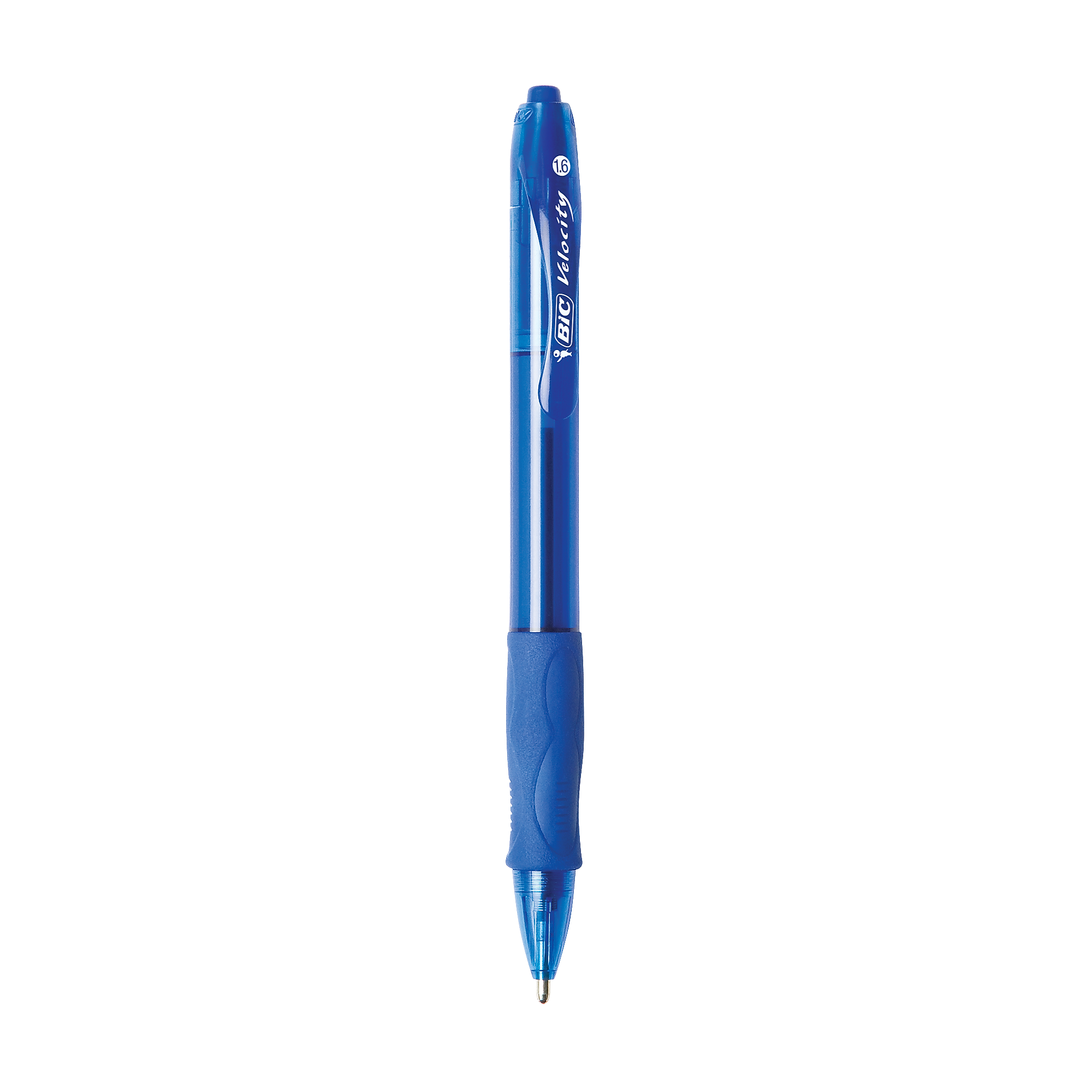 BIC Glide Bold Retractable Ballpoint Pen, Bold Point, Blue Ink, 4/Pack