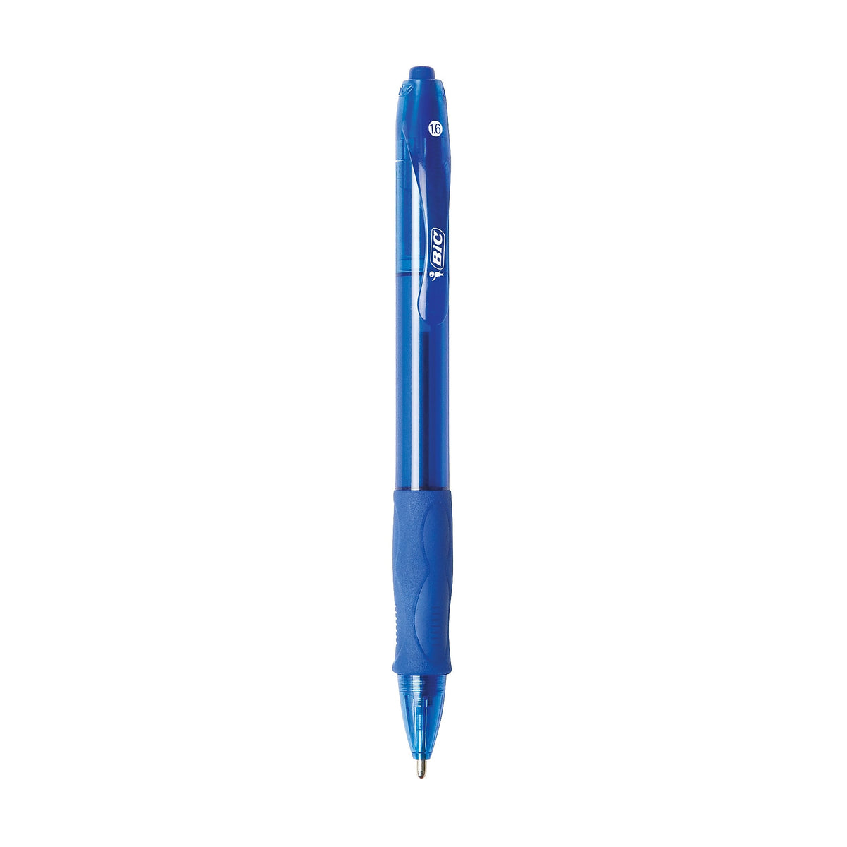 BIC Glide Bold Retractable Ballpoint Pen , Bold Point, Blue Ink, Dozen