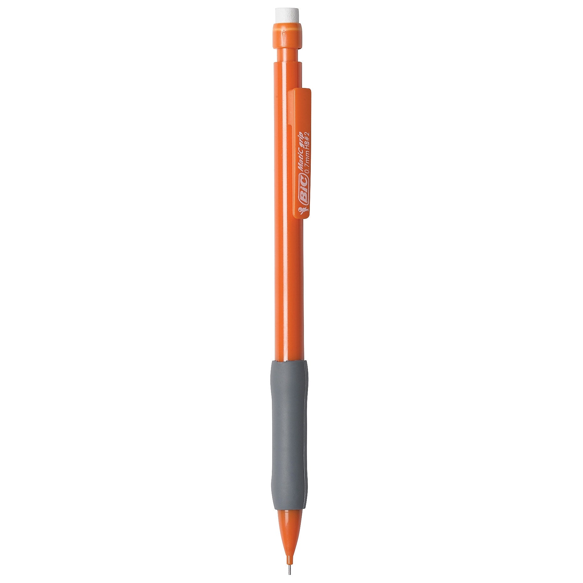 BIC Matic Grip Mechanical Pencil, 0.5mm, #2 Hard Lead, 6/Pack