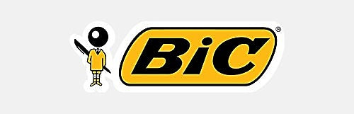 BIC Round Stic Ballpoint Pen, Fine Point, 0.8mm, Black Ink, Dozen