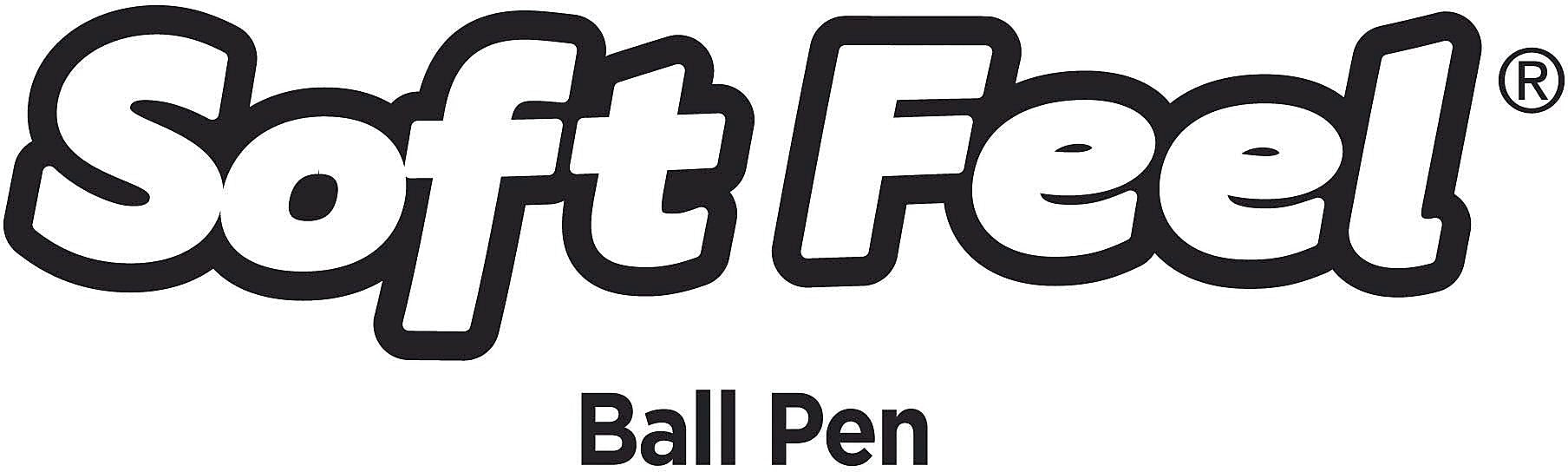 BIC Soft Feel Retractable Ballpoint Pen, Medium Point, Black Ink, 36/Pack