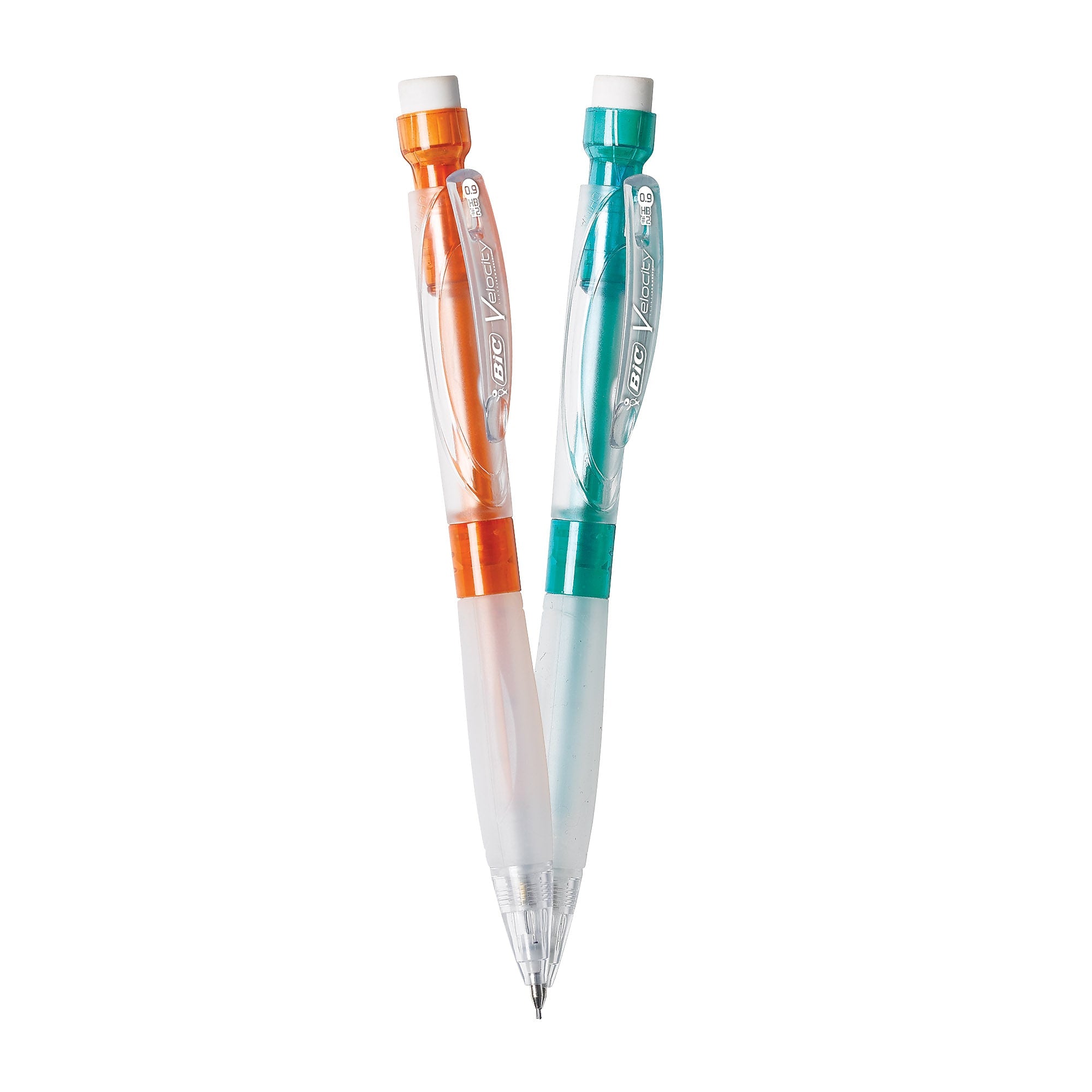 BIC Velocity Max Mechanical Pencil, 0.9mm, #2 Hard Lead, 2/Pack