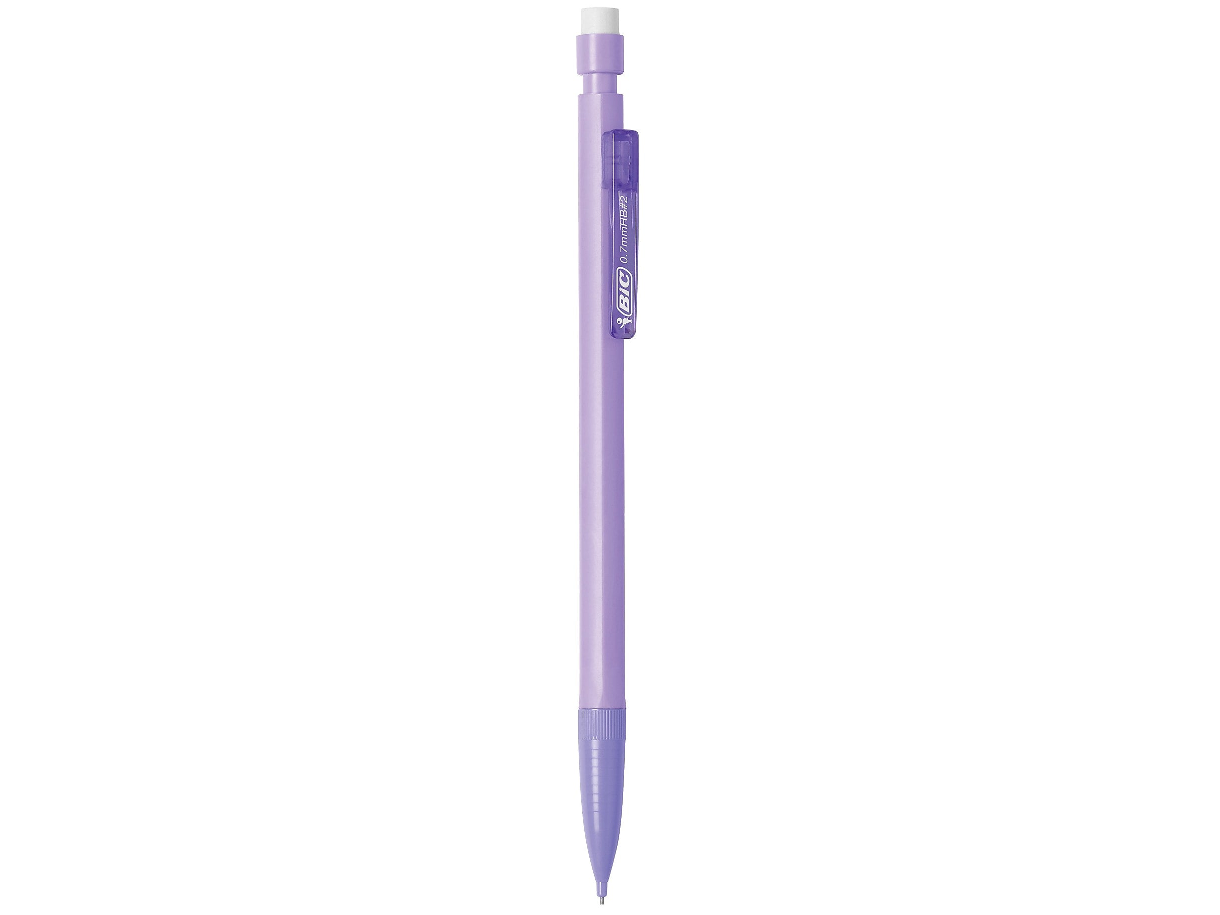 BIC Xtra Smooth Pastel Edition Mechanical Pencil, 0.7mm, #2 Medium Lead