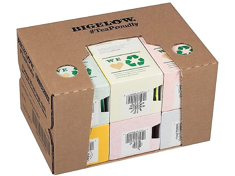 Bigelow Assorted Herbal Tea Bags, 28/Pack, 6 Packs/Carton