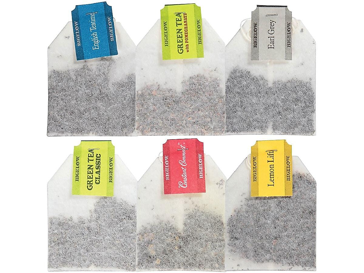 Bigelow Assorted Tea Bags, 168/Carton
