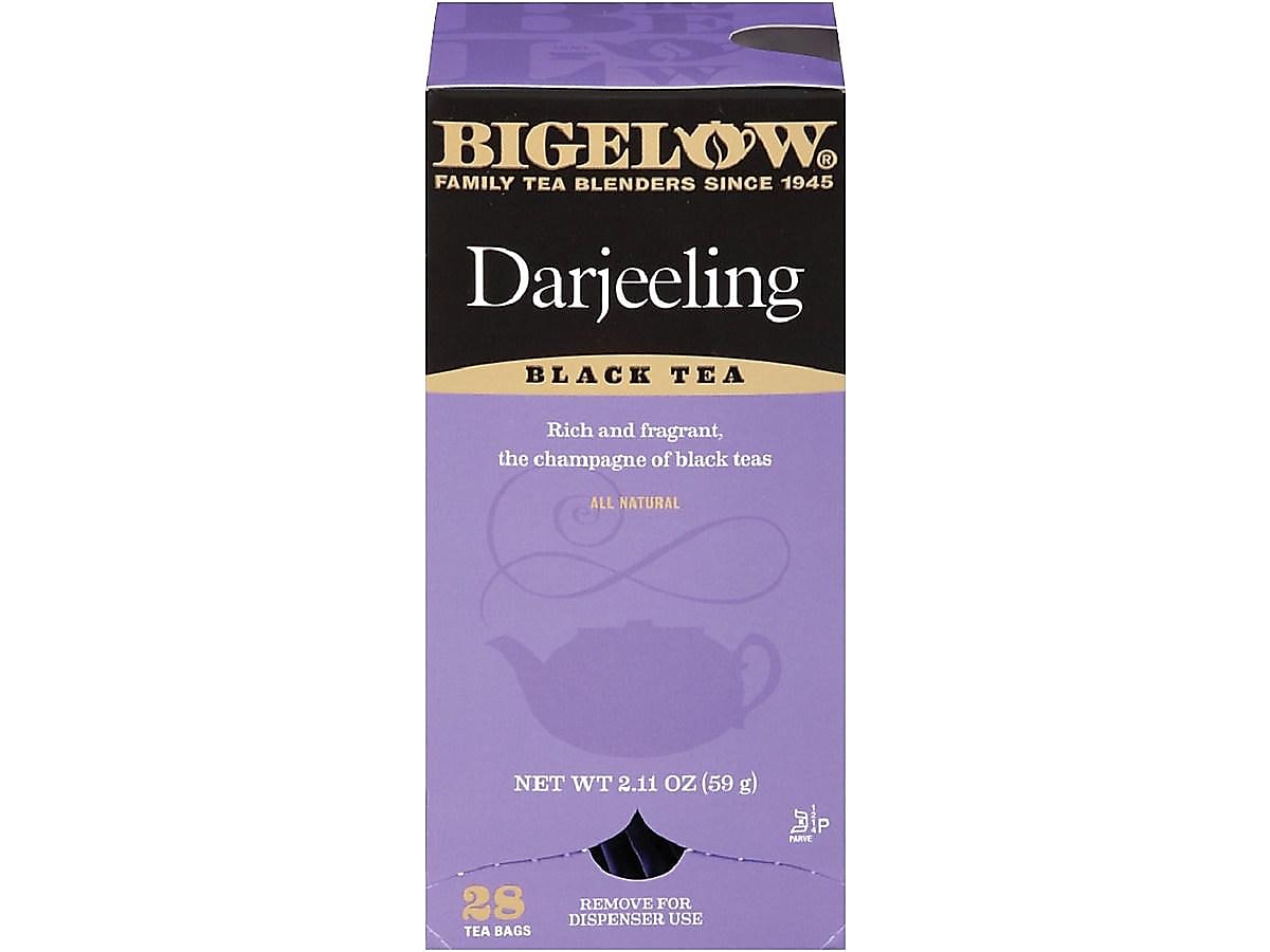 Bigelow Darjeeling Black Tea Bags, 28/Box